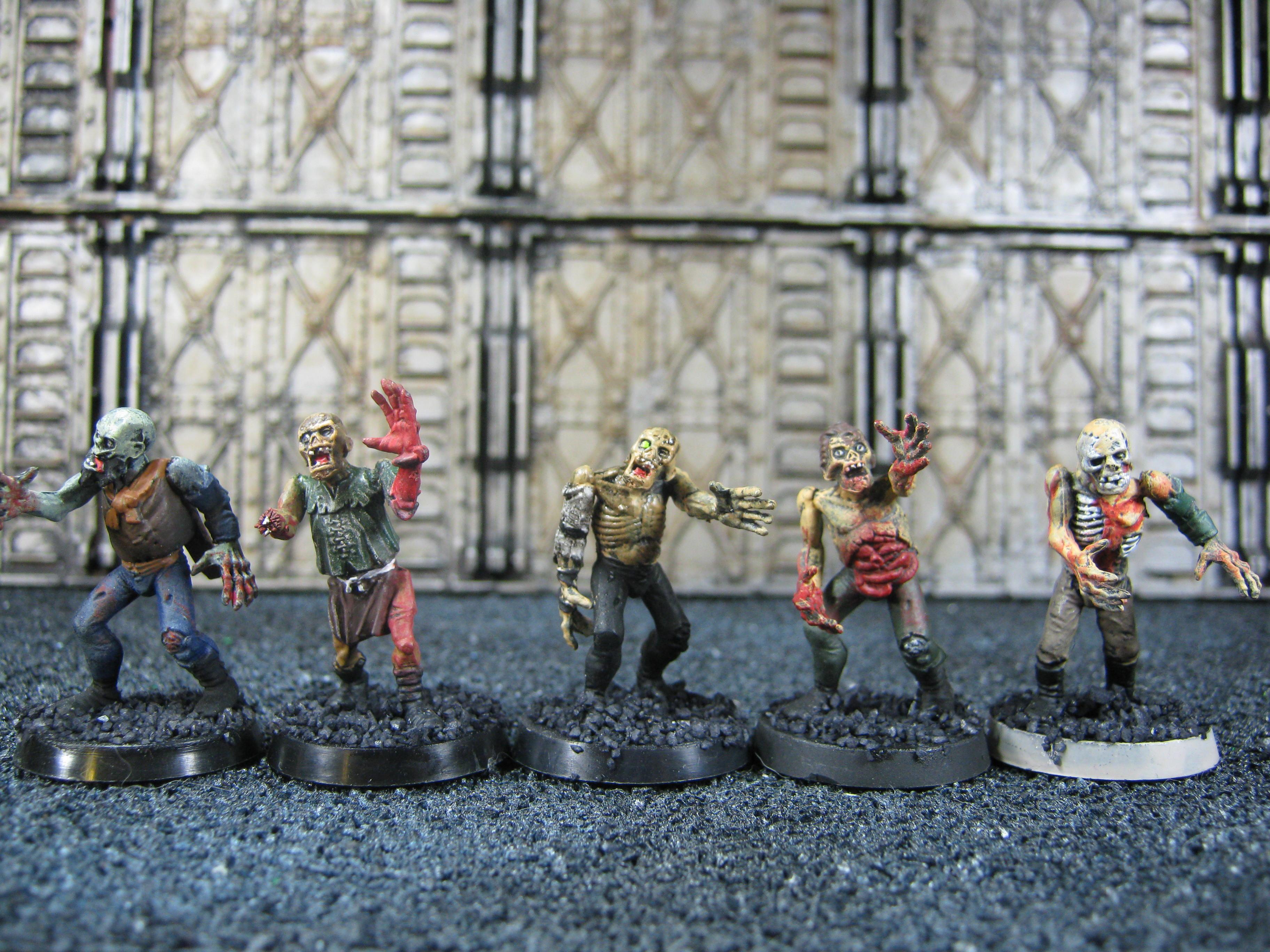 Chaos Cult, Conversion, Necromunda, Plague Zombies, Traitor Guard, Warhammer 40,000