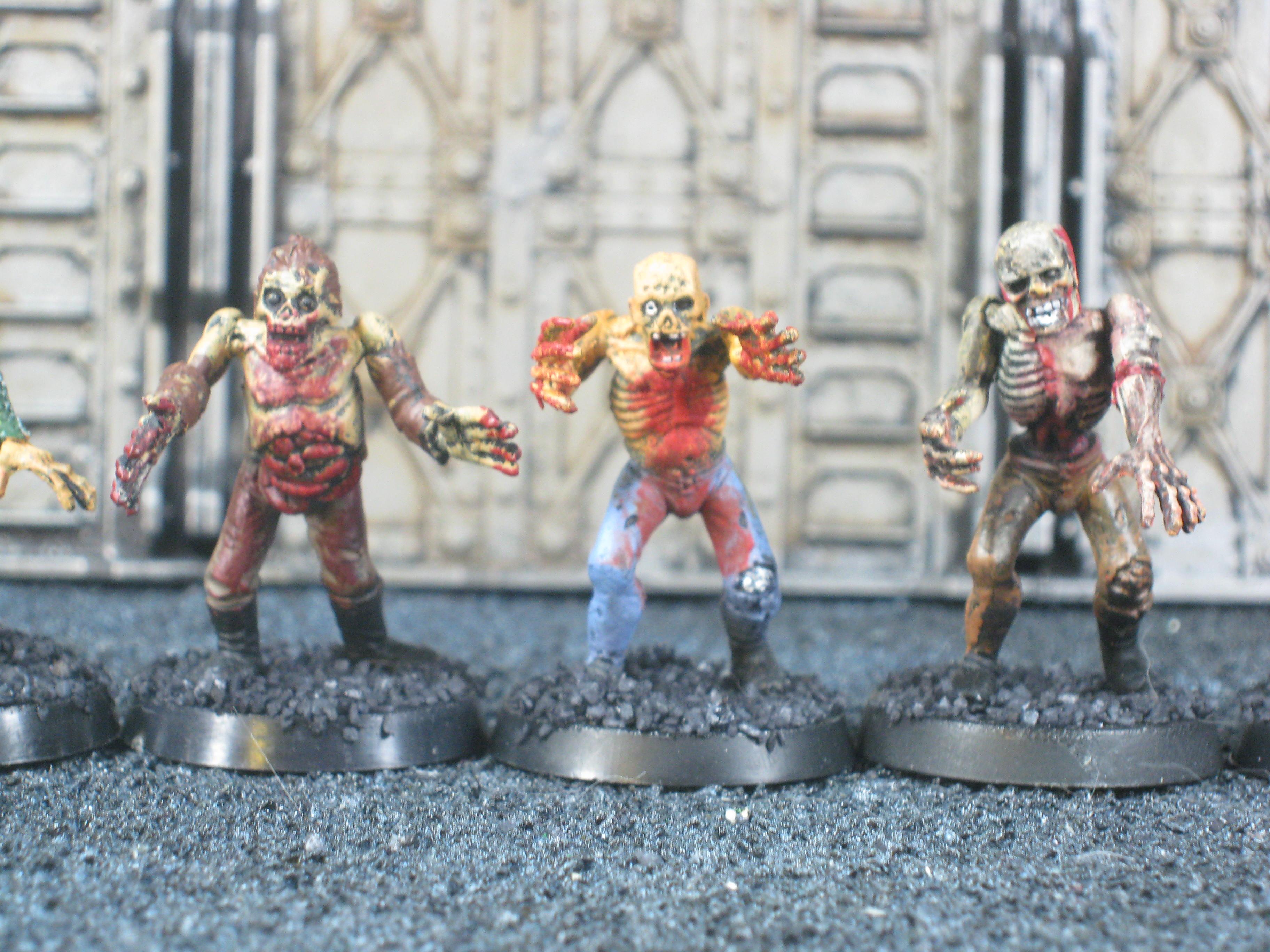 Chaos Cult, Conversion, Necromunda, Plague Zombies, Traitor Guard, Warhammer 40,000
