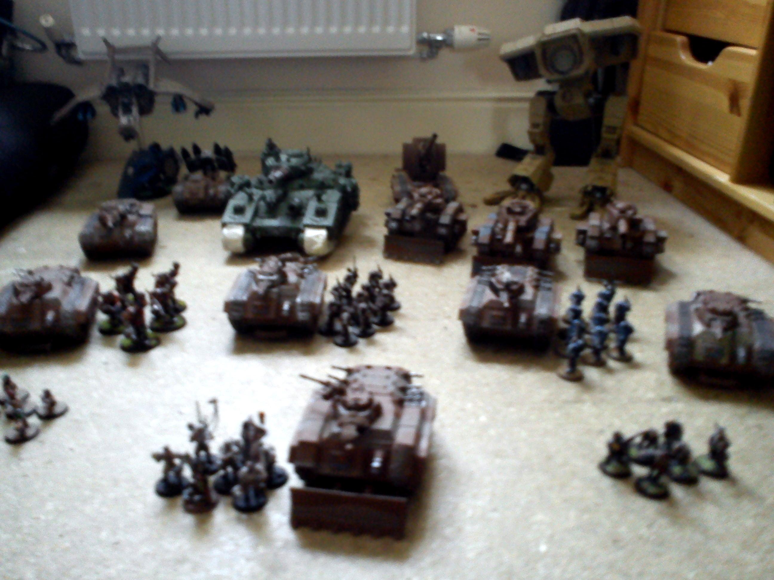 Army, Imperial Guard, Mechanised, Titan, Warhammer 40,000, Work In Progress