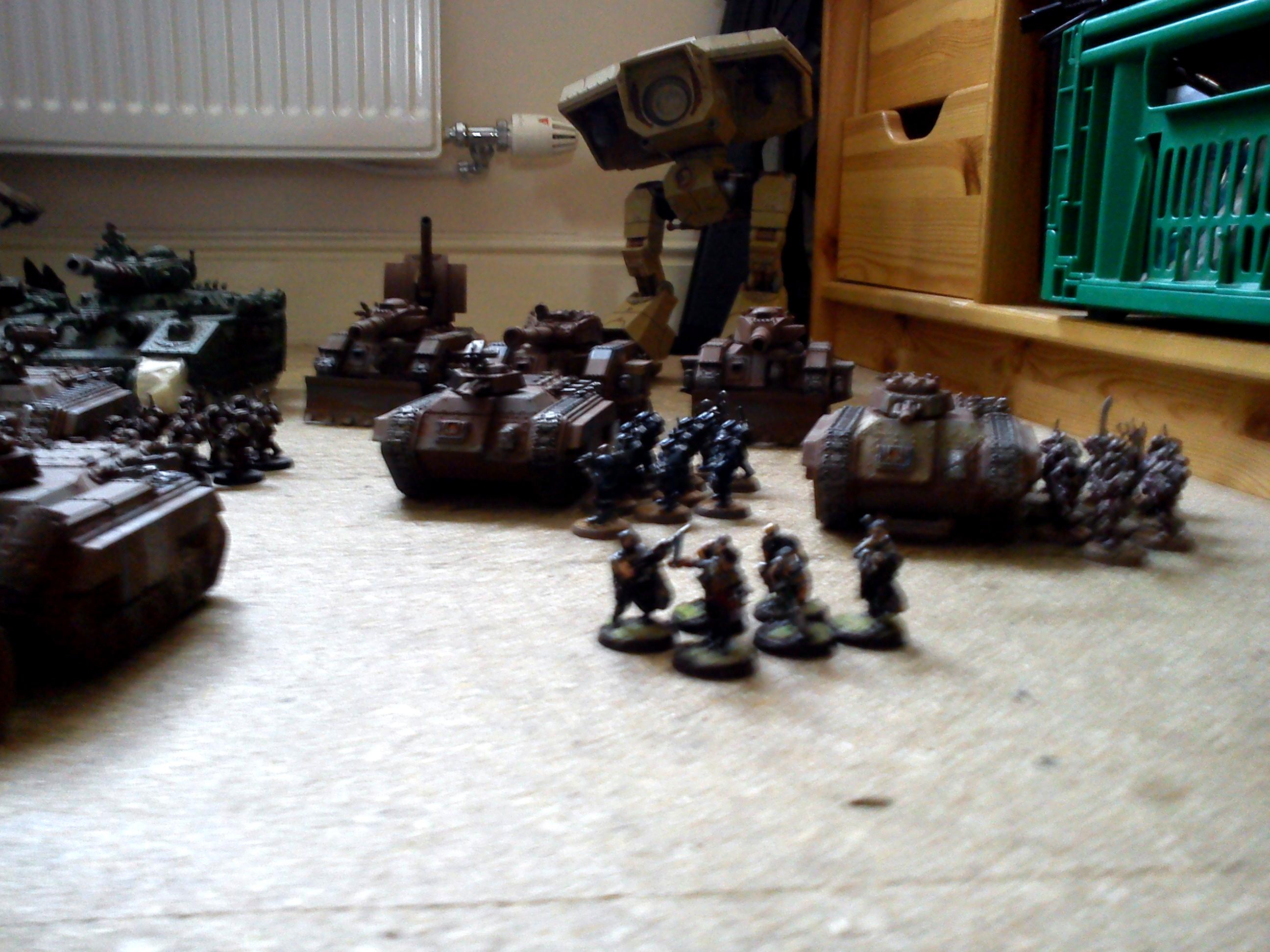 Army, Imperial Guard, Mechanised, Titan, Warhammer 40,000, Work In Progress