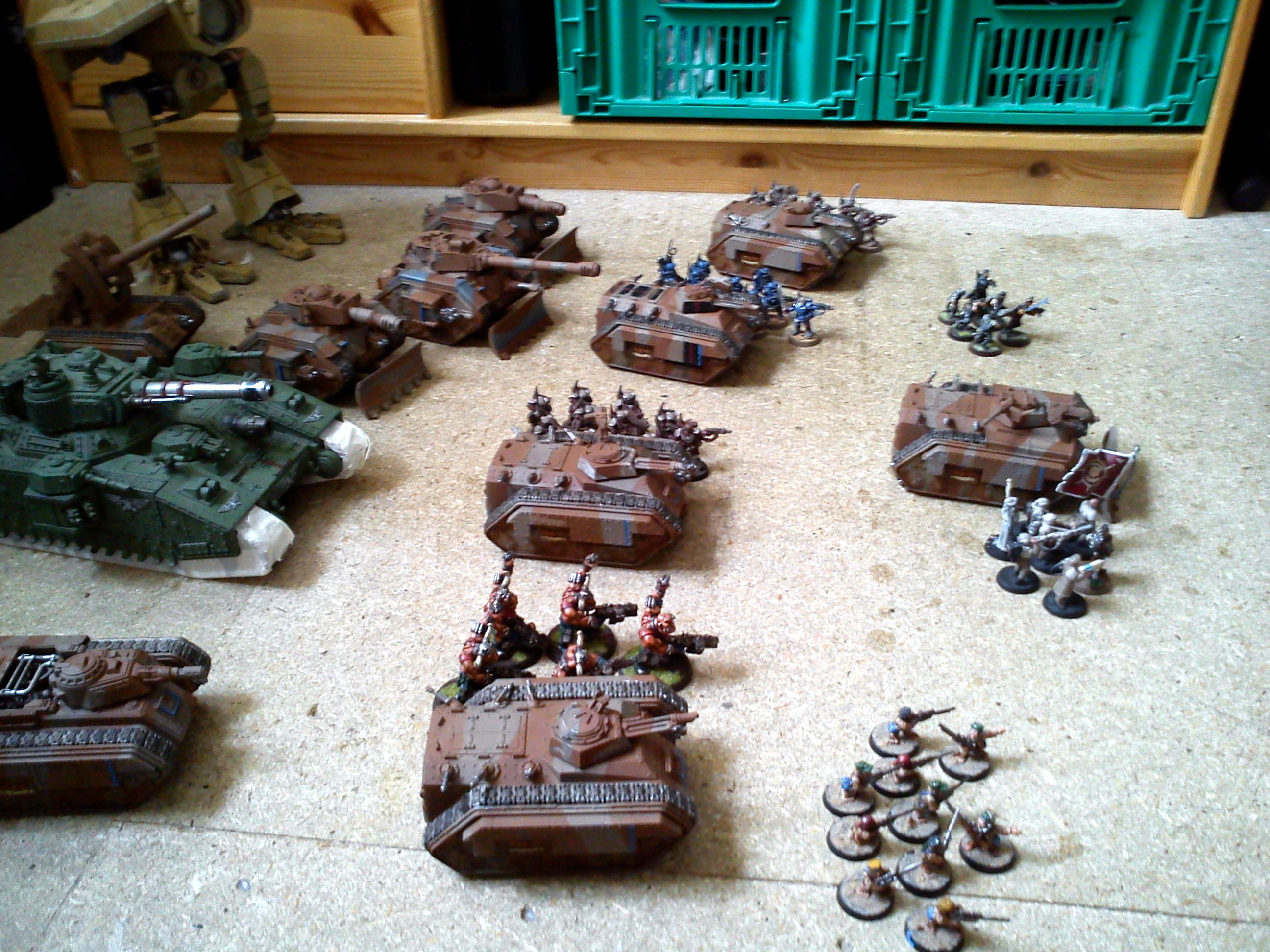 Army, Imperial Guard, Mechanised, Warhammer 40,000 - WIP Guard Army 5 ...