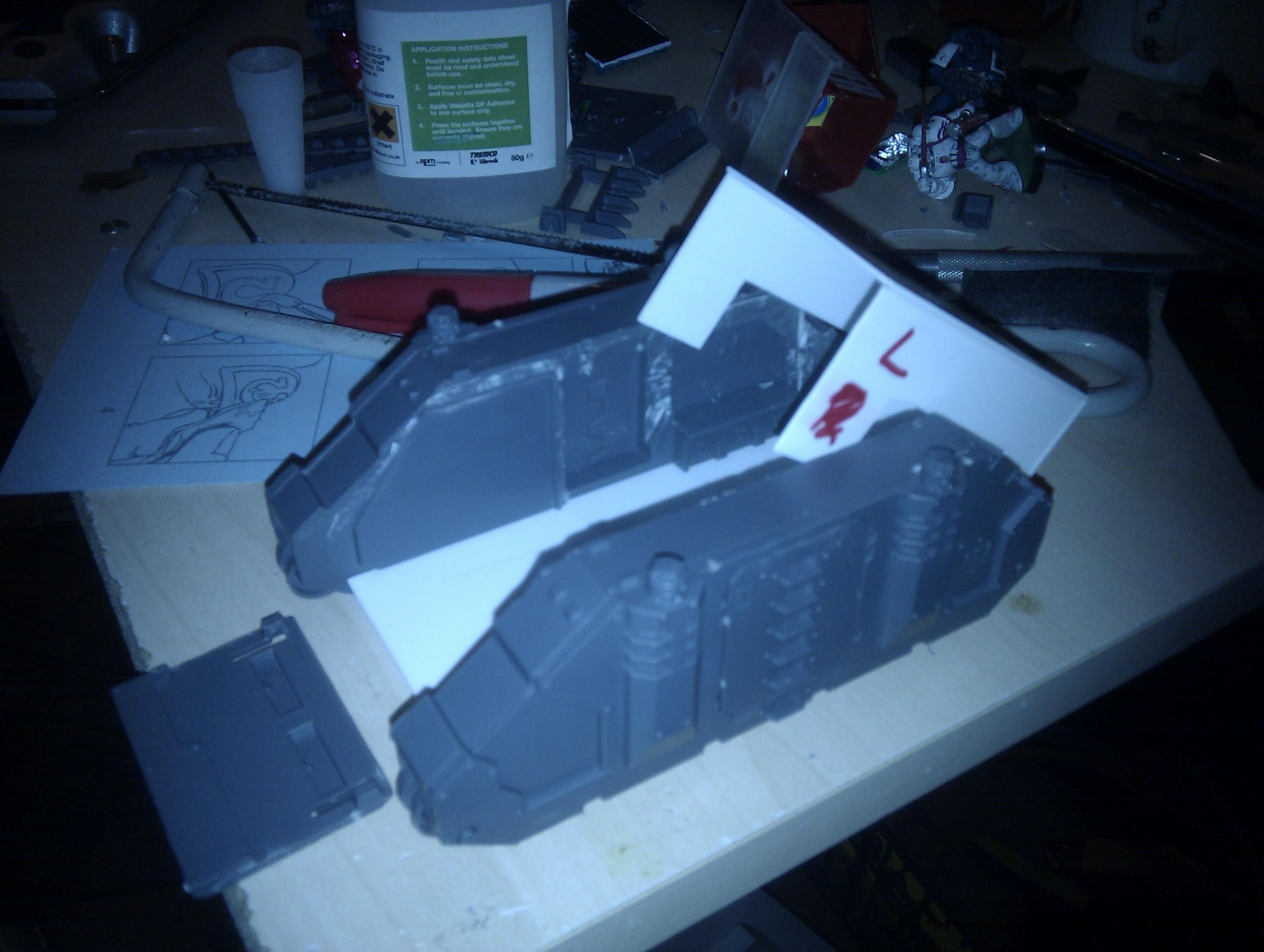 Yes, I labelled up the left and right sides of the missile launcher wrong... d'oh!
