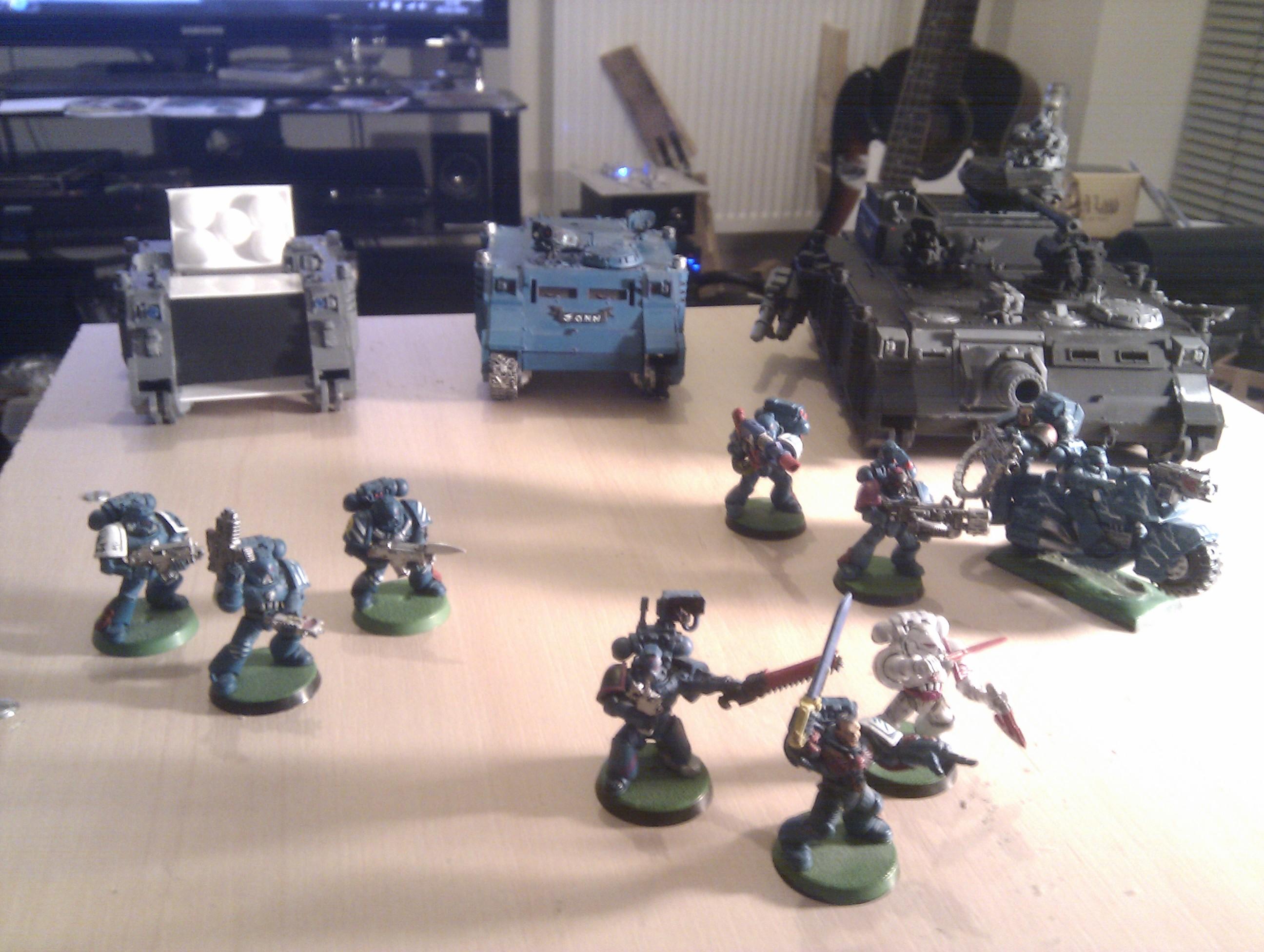 The chapter so far (minus paint and some parts)
