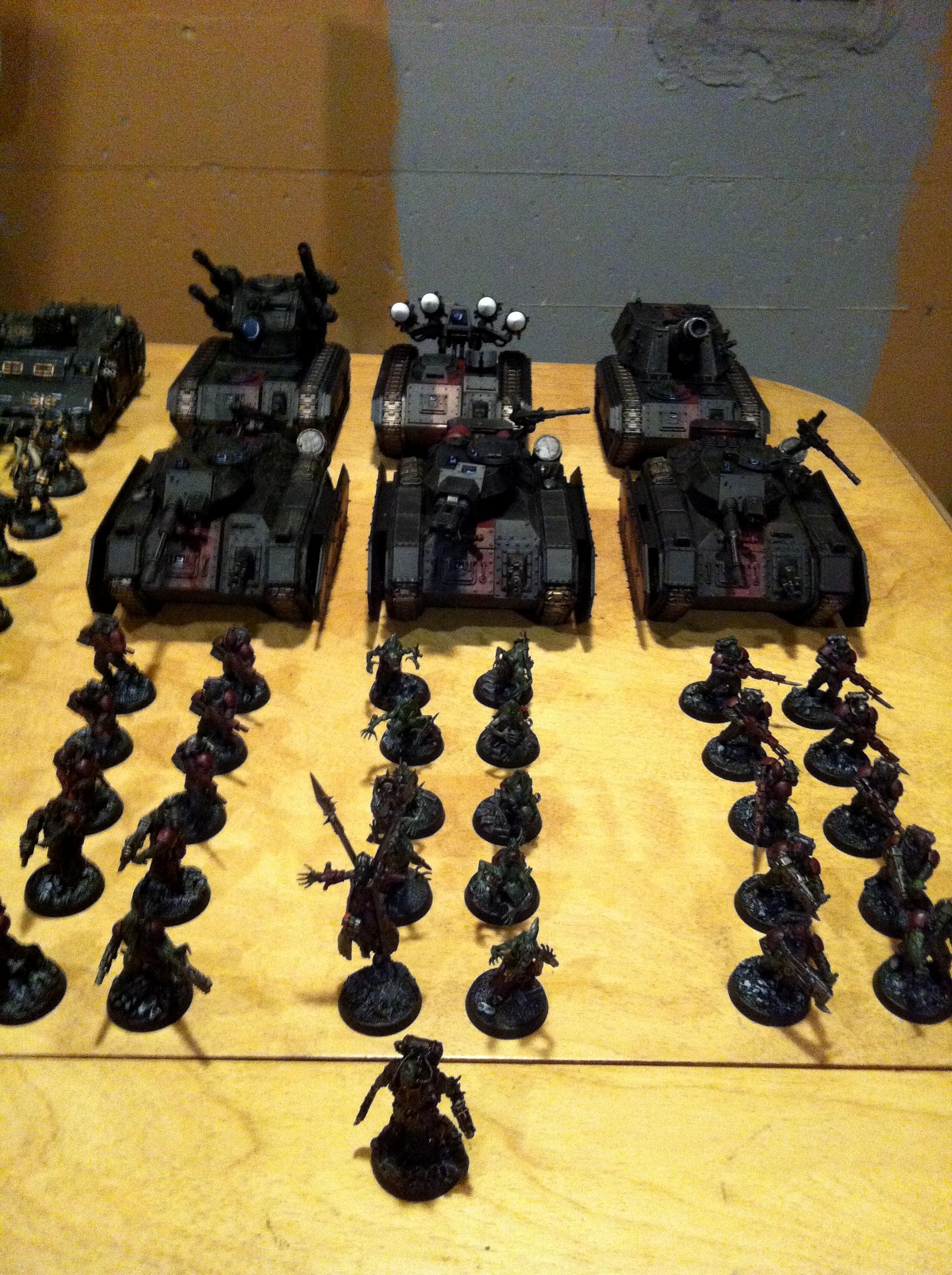 Chaos, 1000pts renagade
