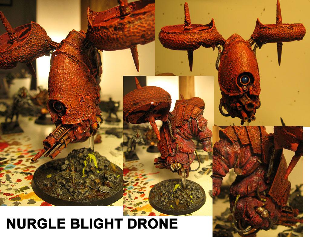 Base, Blight Drone, Chaos, Infected, Nurgle, Pus, Rust