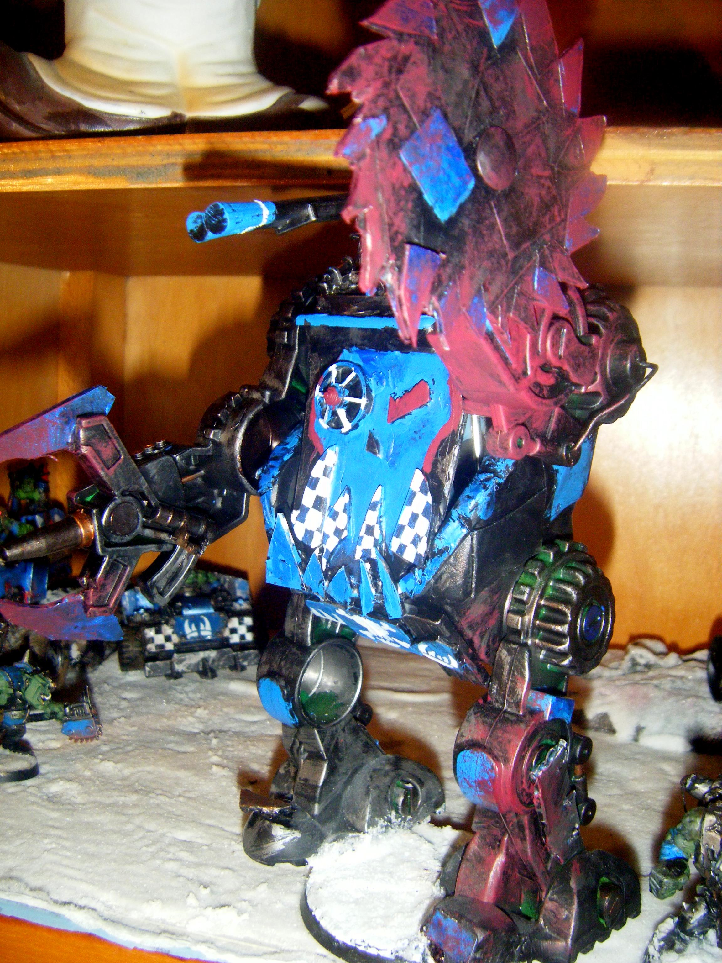 Conversion, Deathskulls, Deff Dread, Deffskulls, Green, Orks, Waaagh
