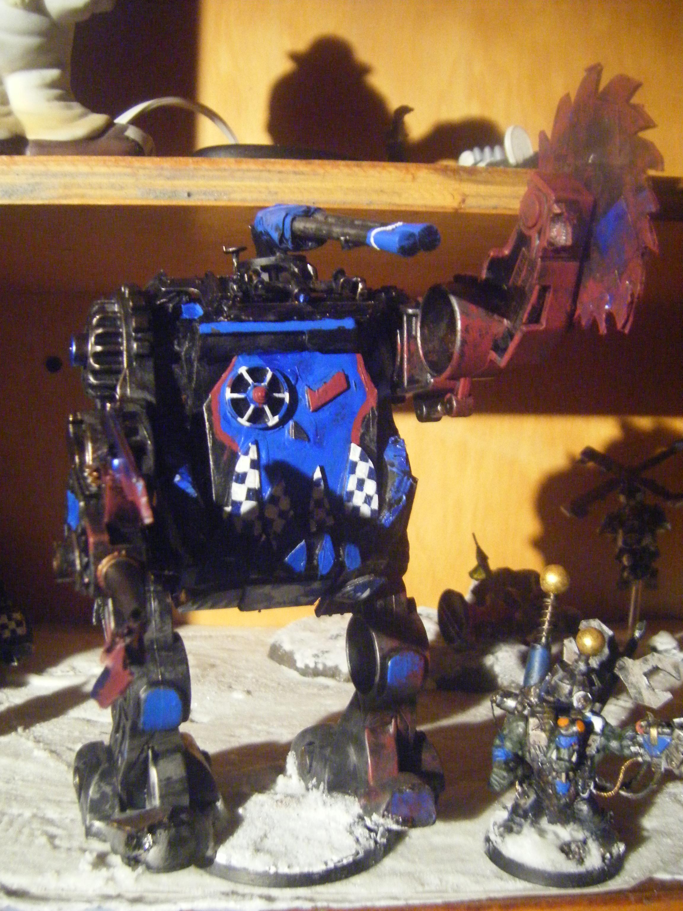 Conversion, Deathskulls, Deff Dread, Deffskulls, Green, Orks, Waaagh