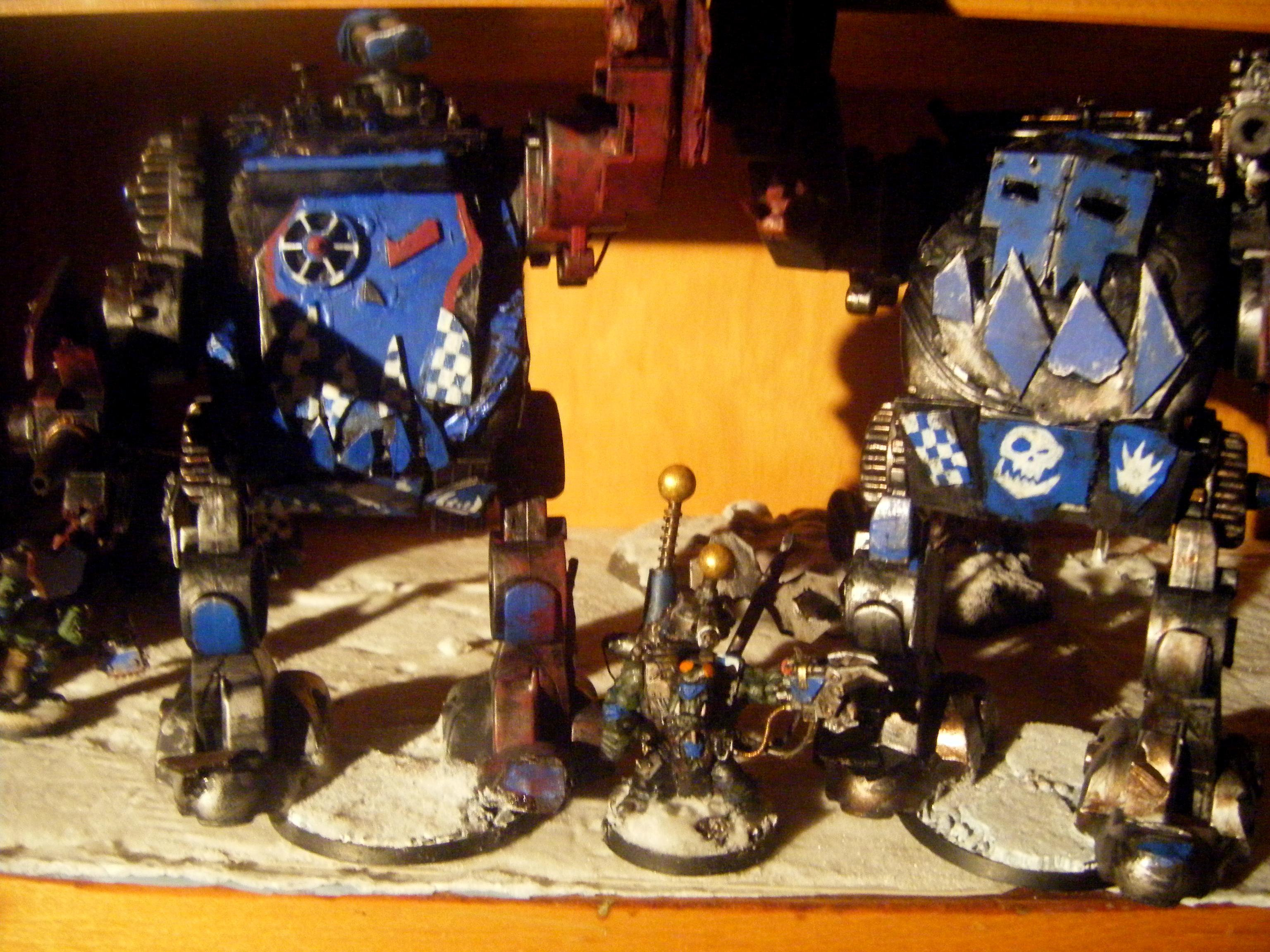 Conversion, Deathskulls, Deff Dread, Deffskulls, Orks, Waaagh