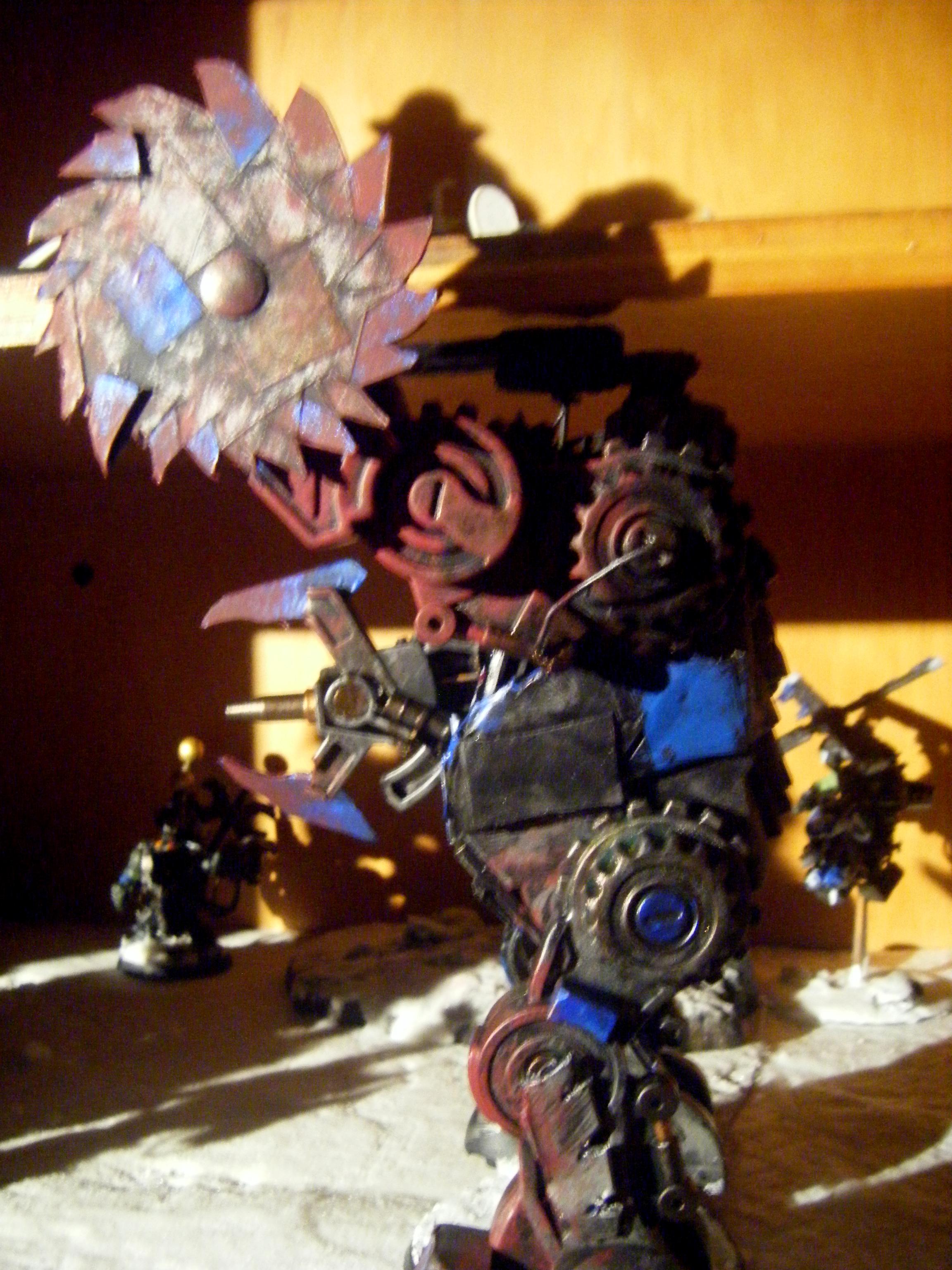 Conversion, Deathskulls, Deff Dread, Deffskulls, Green, Orks, Waaagh