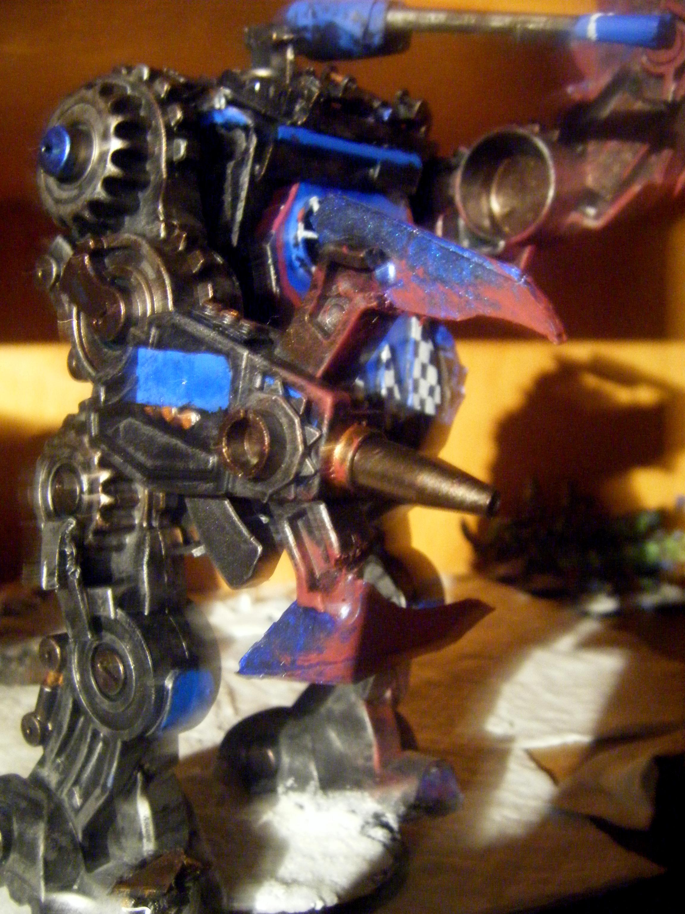 Conversion, Deathskulls, Deff Dread, Deffskulls, Green, Orks, Waaagh