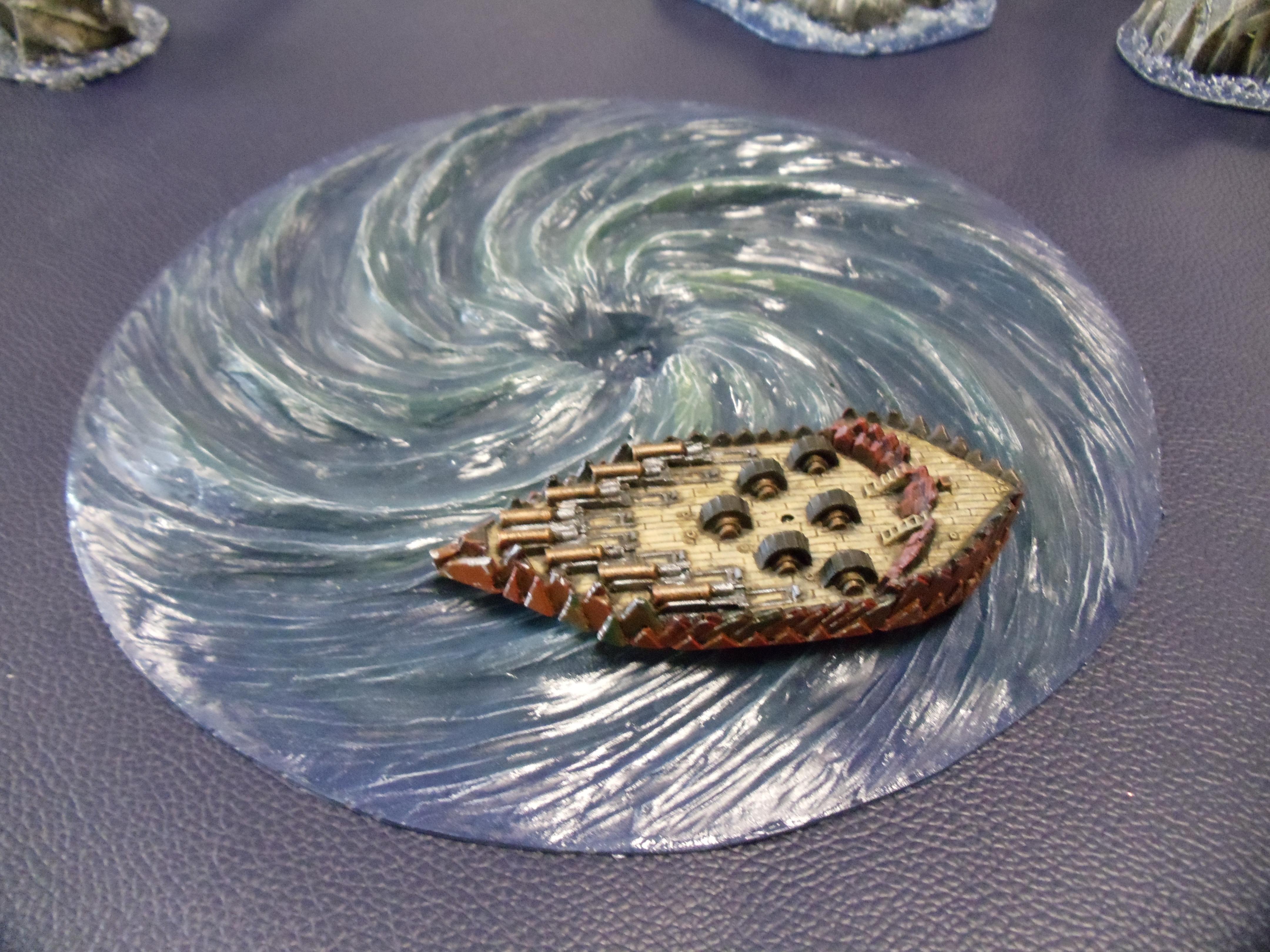 Boat, Harbor, Island, Maelstrom, Pillar, Spartan, Terrain, Uncharted Seas, Wave