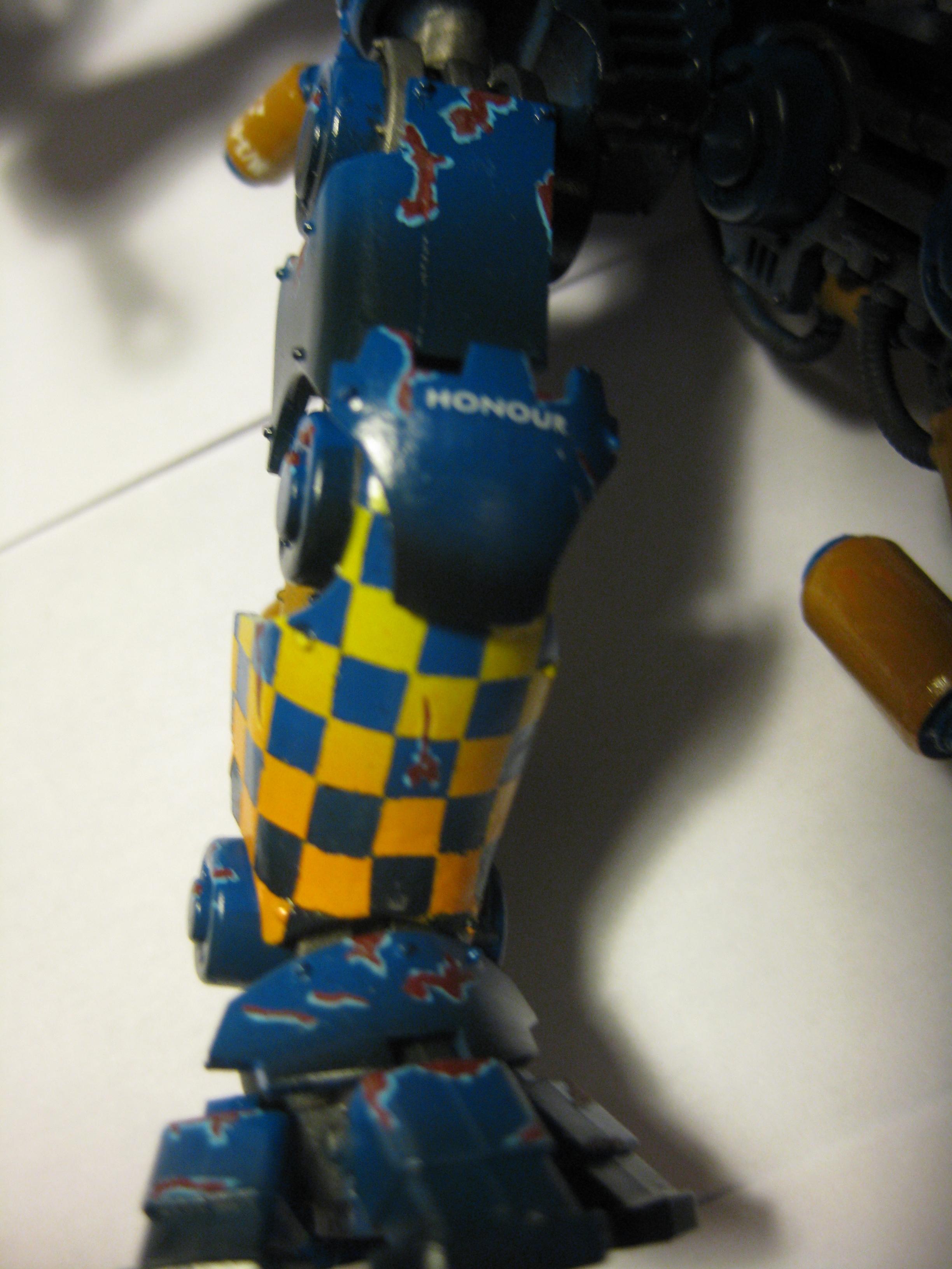 Adeptus Mechanicus, Airbrush, Blue, Chipping, Knights, Pip, Warhammer 40,000