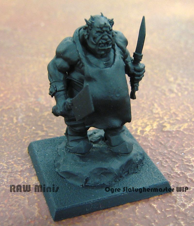 Butcher, Conversion, Ogres, Slaughermaster, Warhammer Fantasy, Work In Progress