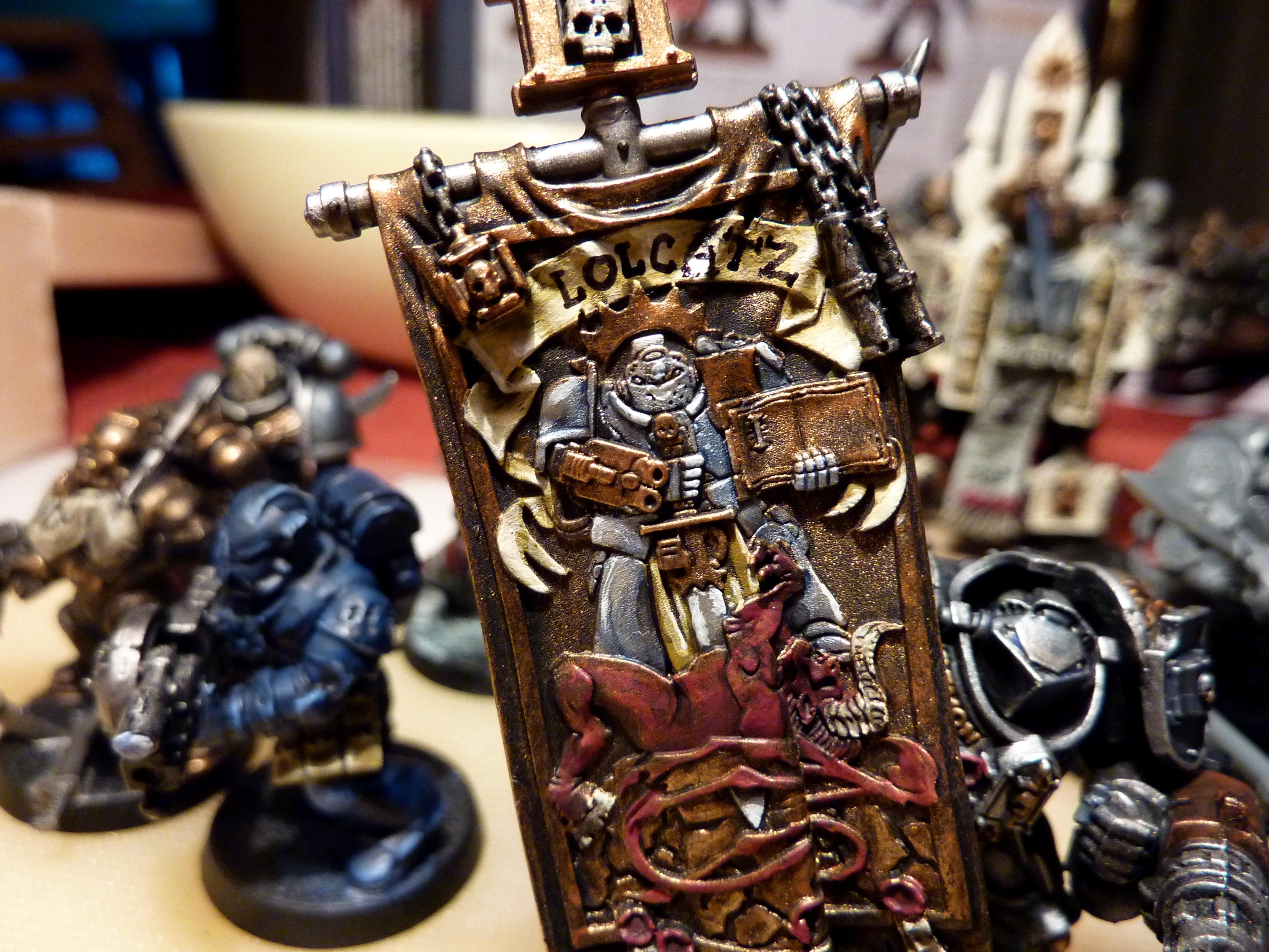 Baner, Banner, Space Marines, Warhammer 40,000