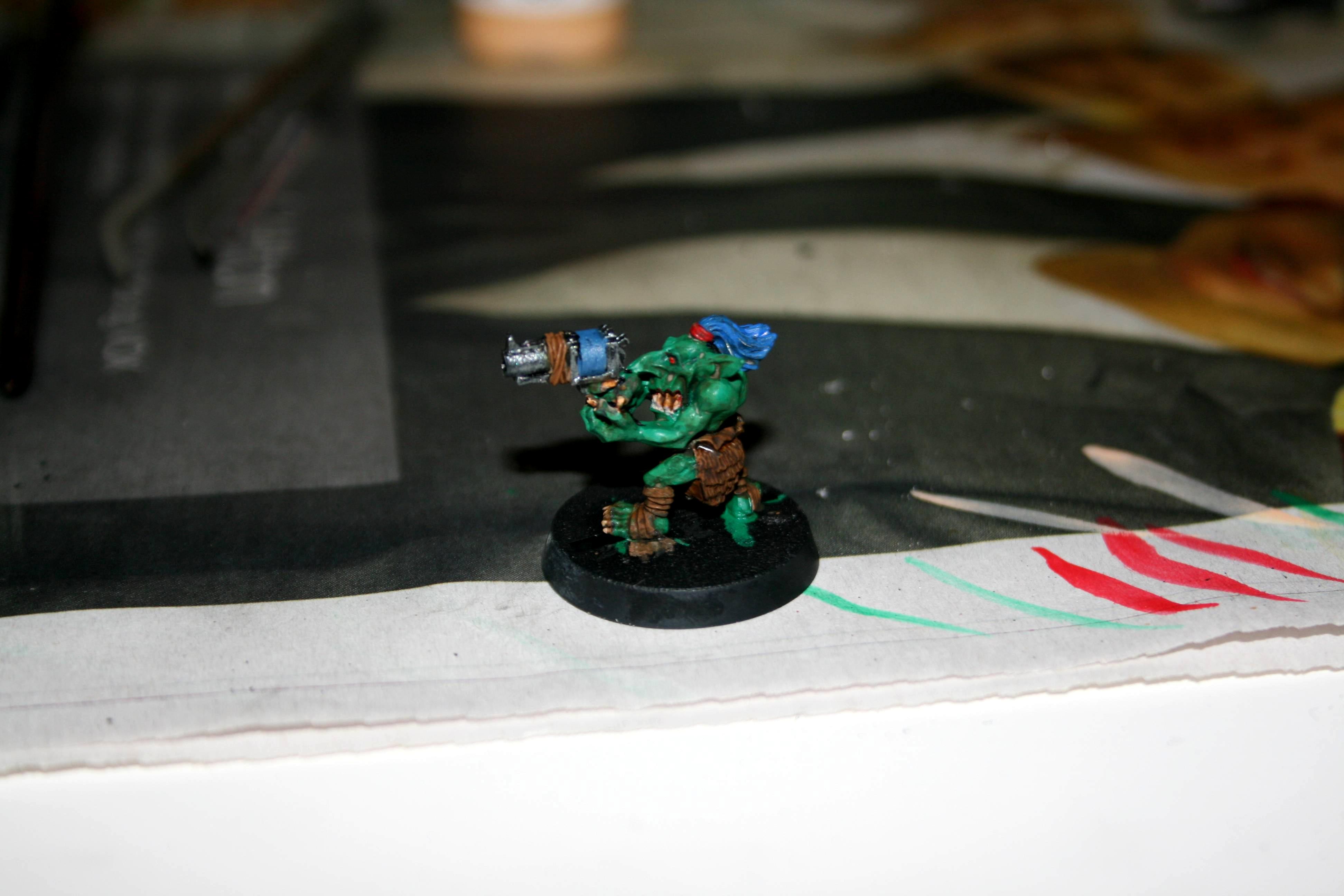 Deff Skulls, Grots, Orks, Work In Progress