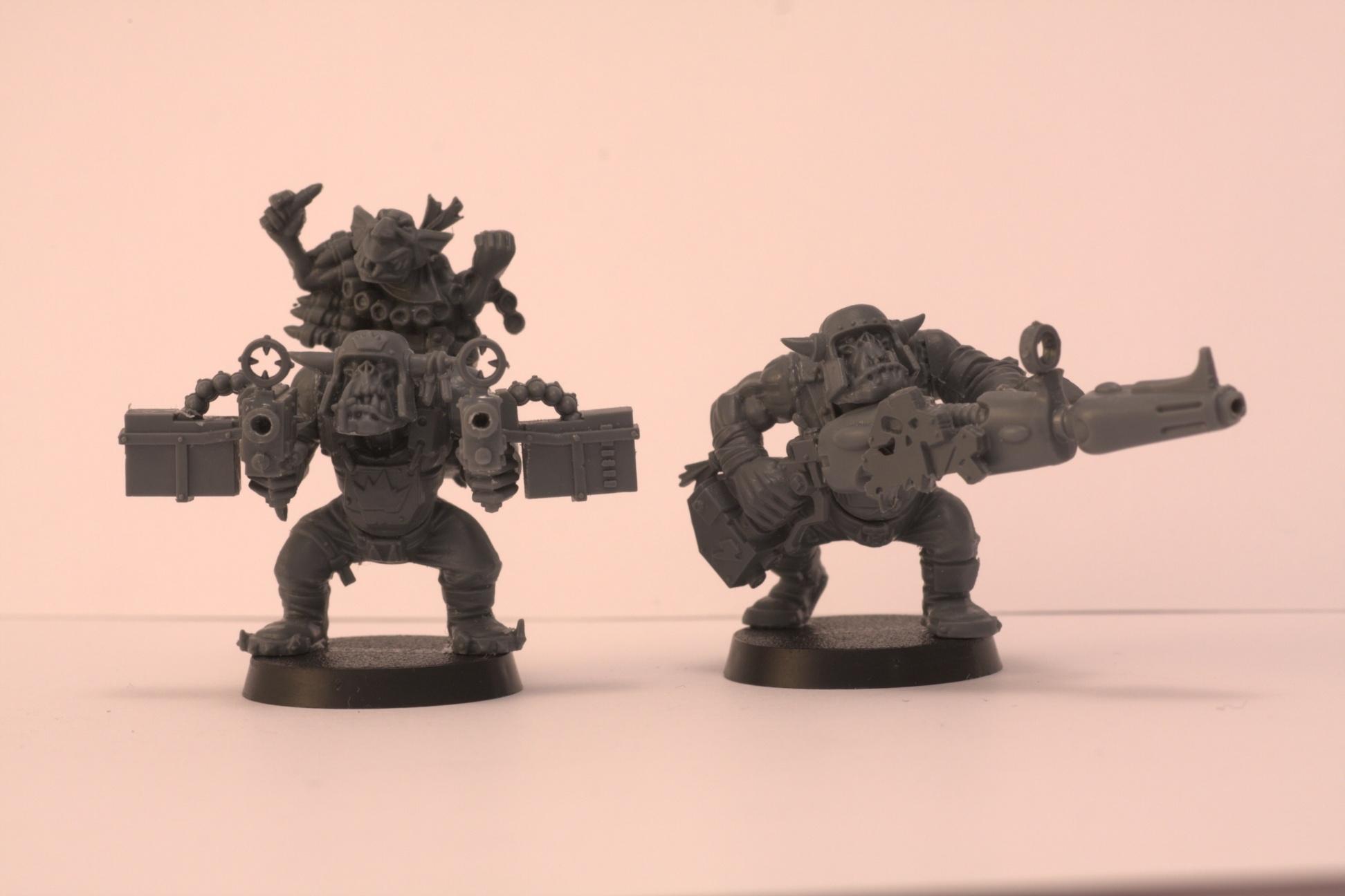 Conversion, Deffgun, Lootas, Orks, Warhammer 40,000