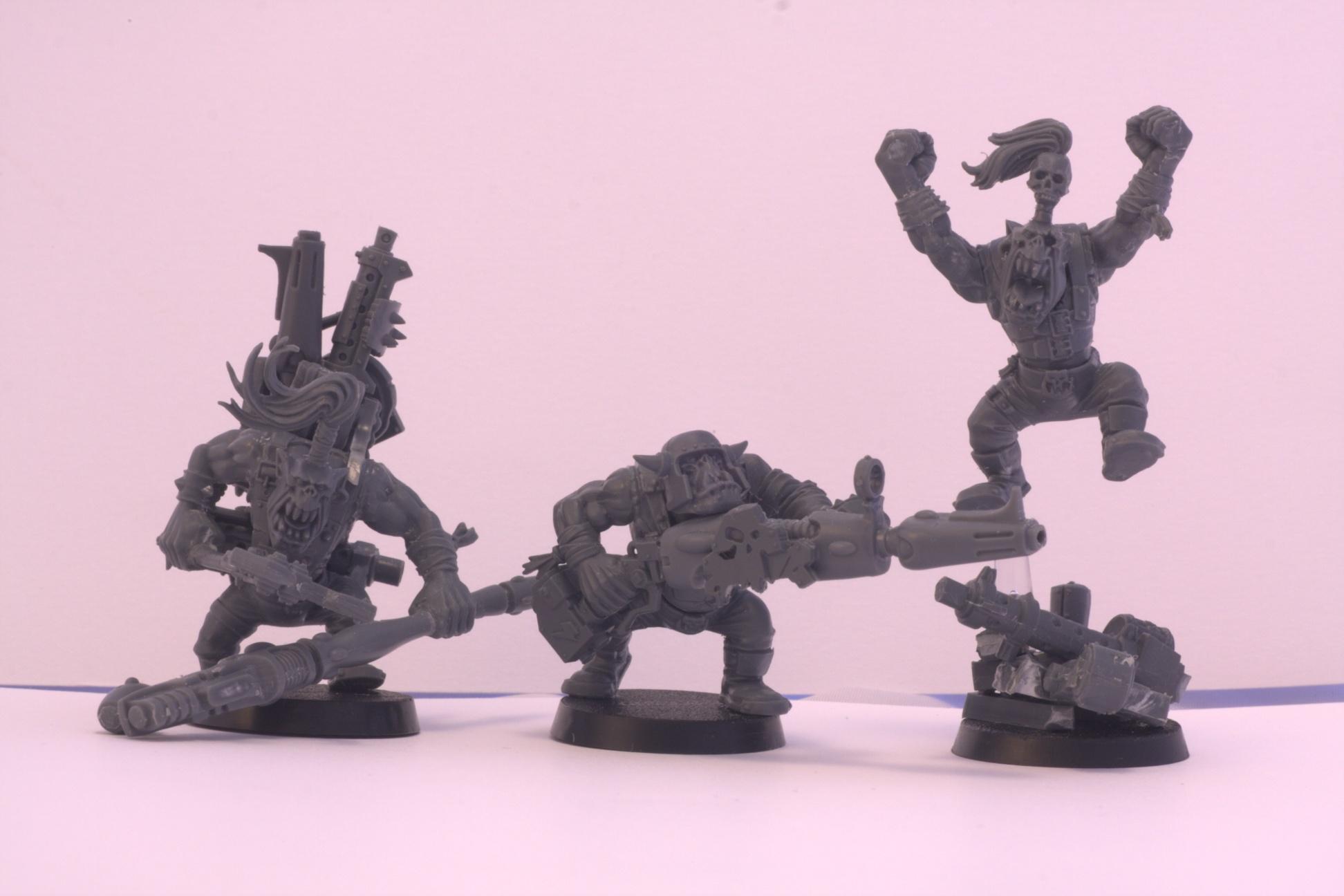 Conversion, Deffgun, Lootas, Orks, Warhammer 40,000