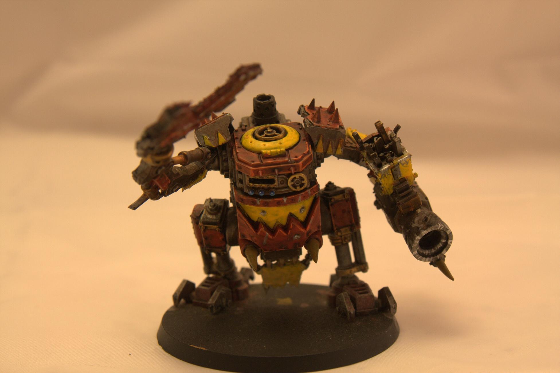 Grotzooka, Killa Kan, Orks, Red, Warhammer 40,000