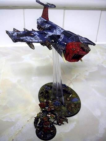Blood Axe, Conversion, Fighta-bomba, Orks, Scratch Build, Warboss