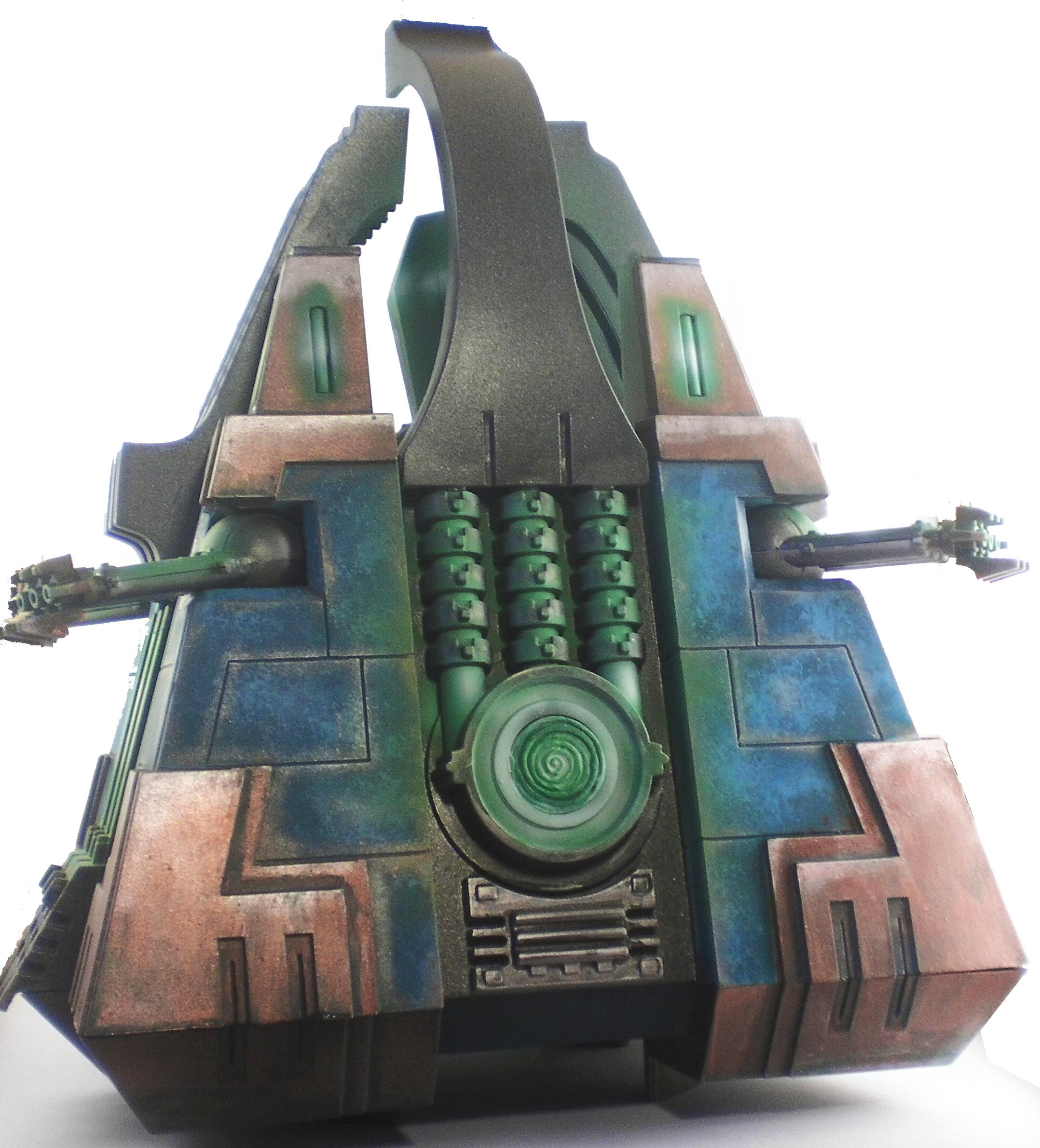 Monolith, Necrons, Monolith back