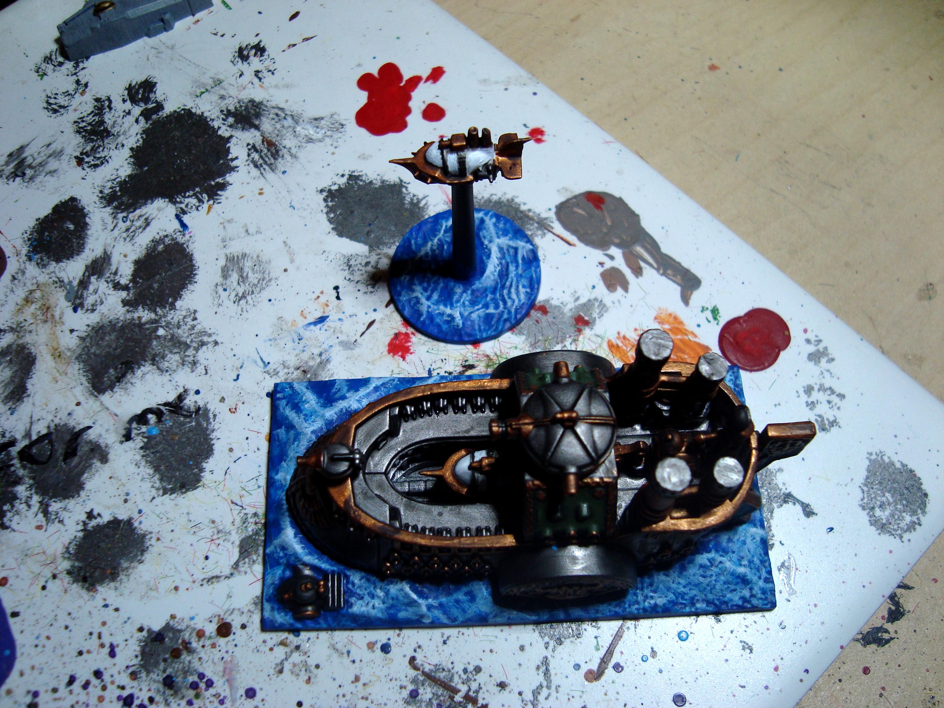 Grimnirs Thunder and Dirgible top view
