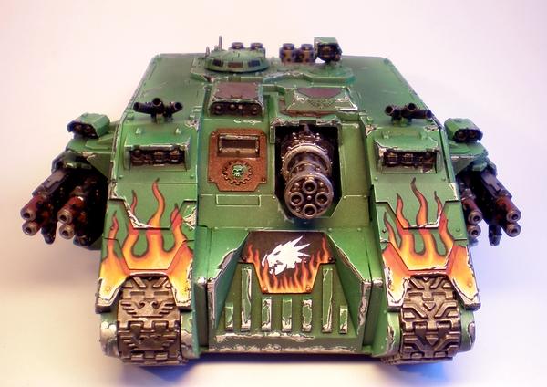 Land Raider, Salamanders, Space Marines