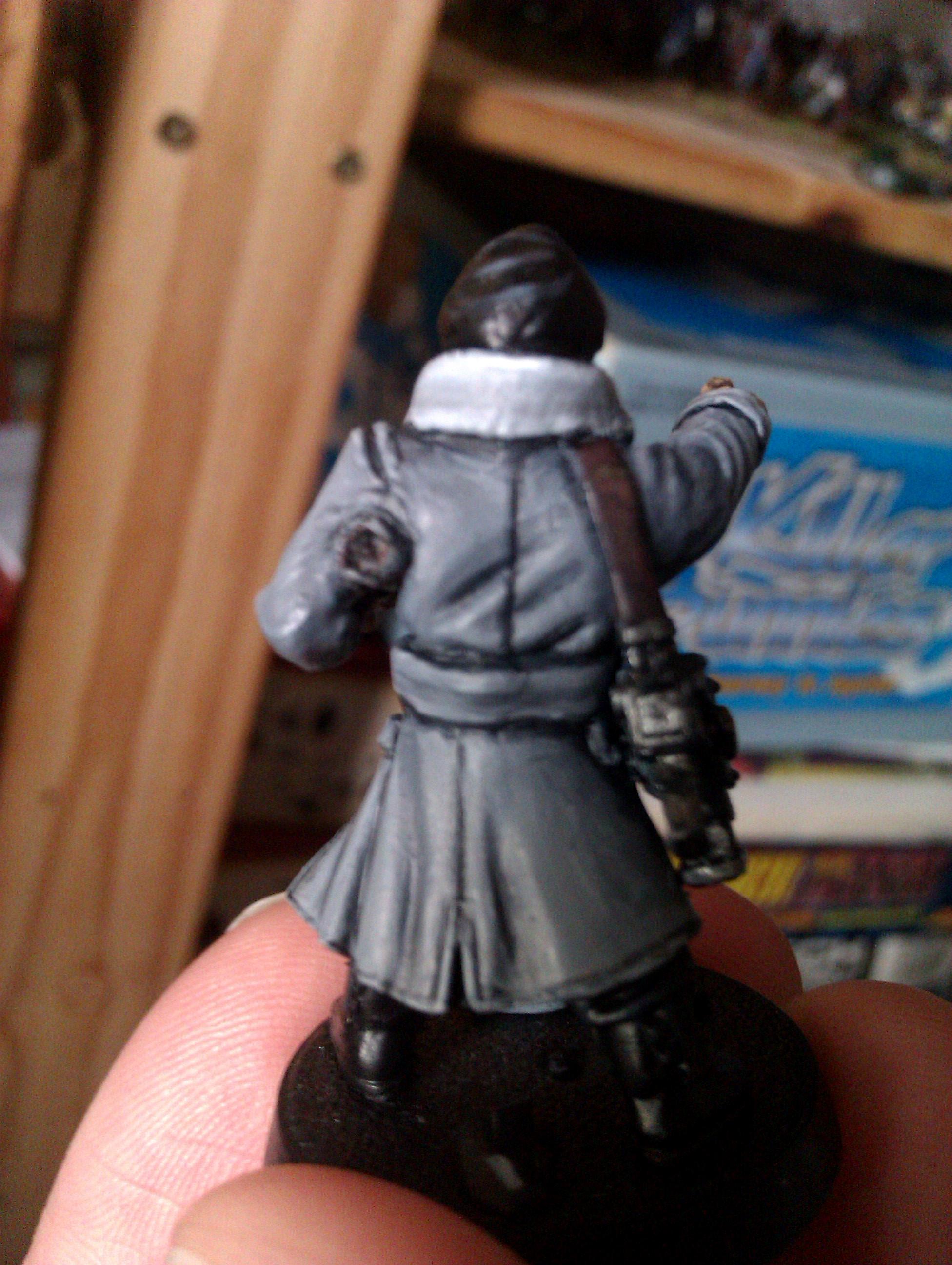 Commissar, Conversion, Imperial Guard, Work In Progress