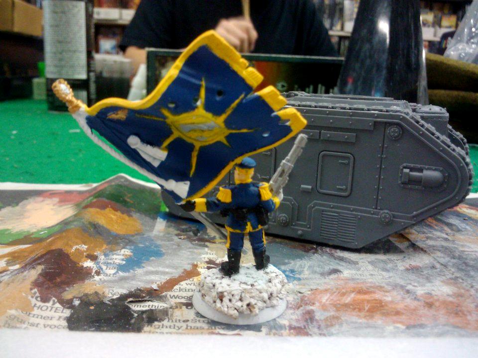 Conversion, Imperial Guard, Mordian Iron Guard, Paint Scheme, Warhammer 40,000