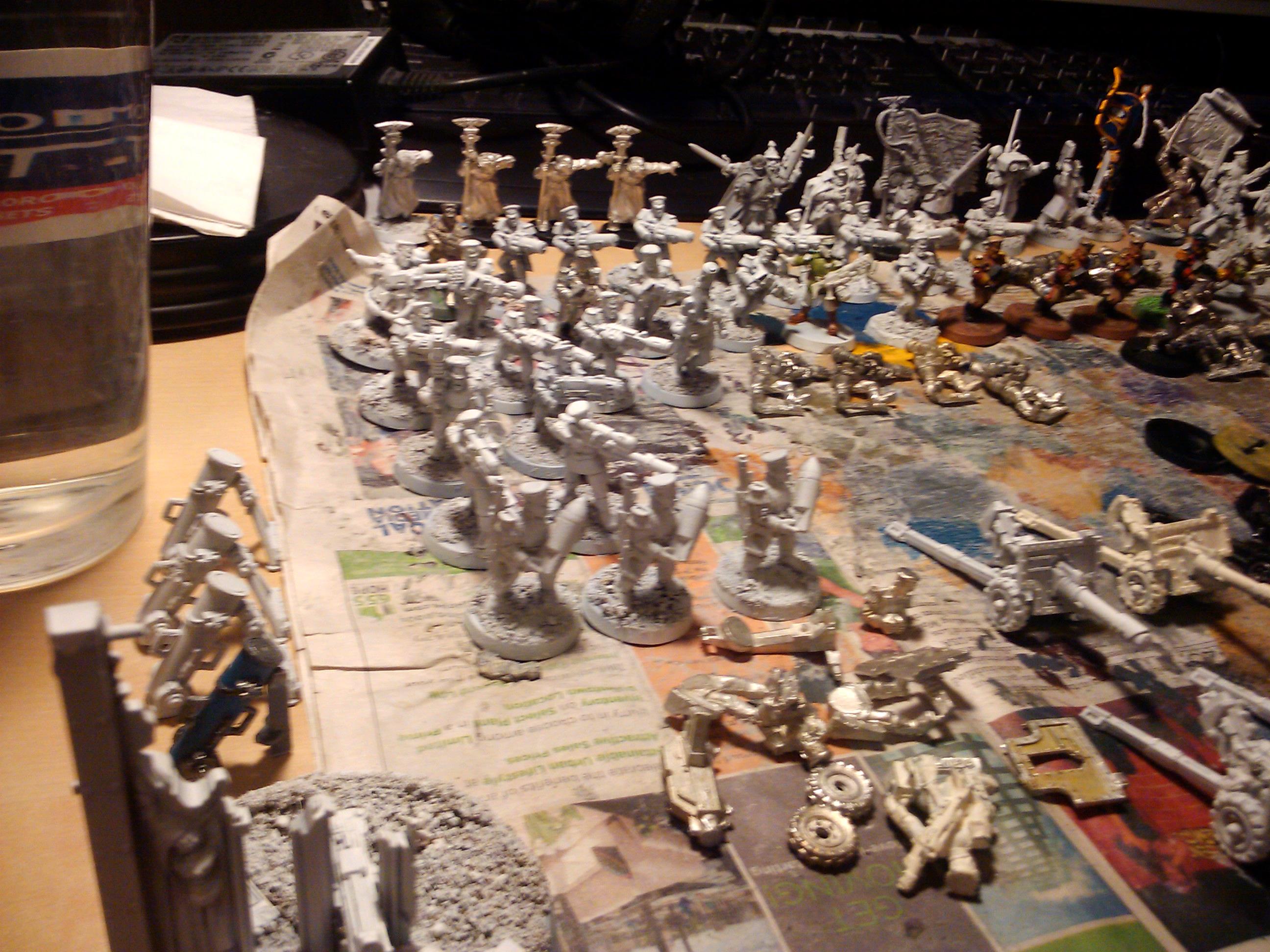 Conversion, Imperial Guard, Mordian Iron Guard, Paint Scheme, Warhammer 40,000