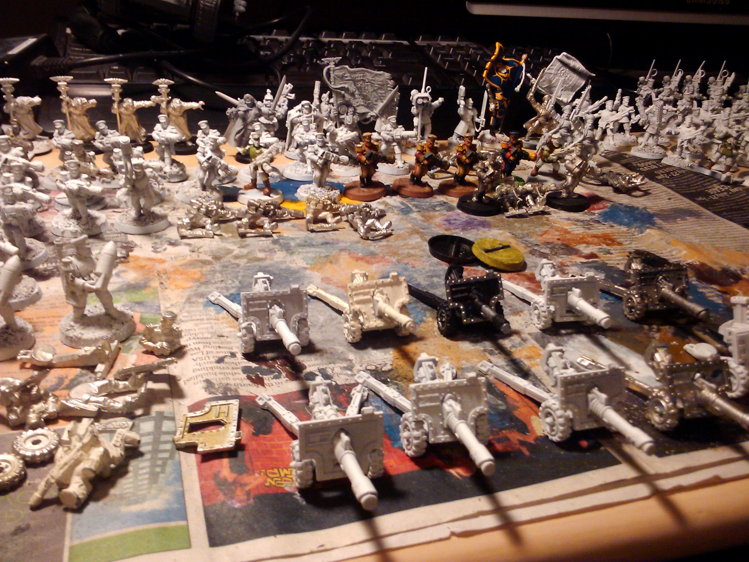Conversion, Imperial Guard, Mordian Iron Guard, Paint Scheme, Warhammer 40,000