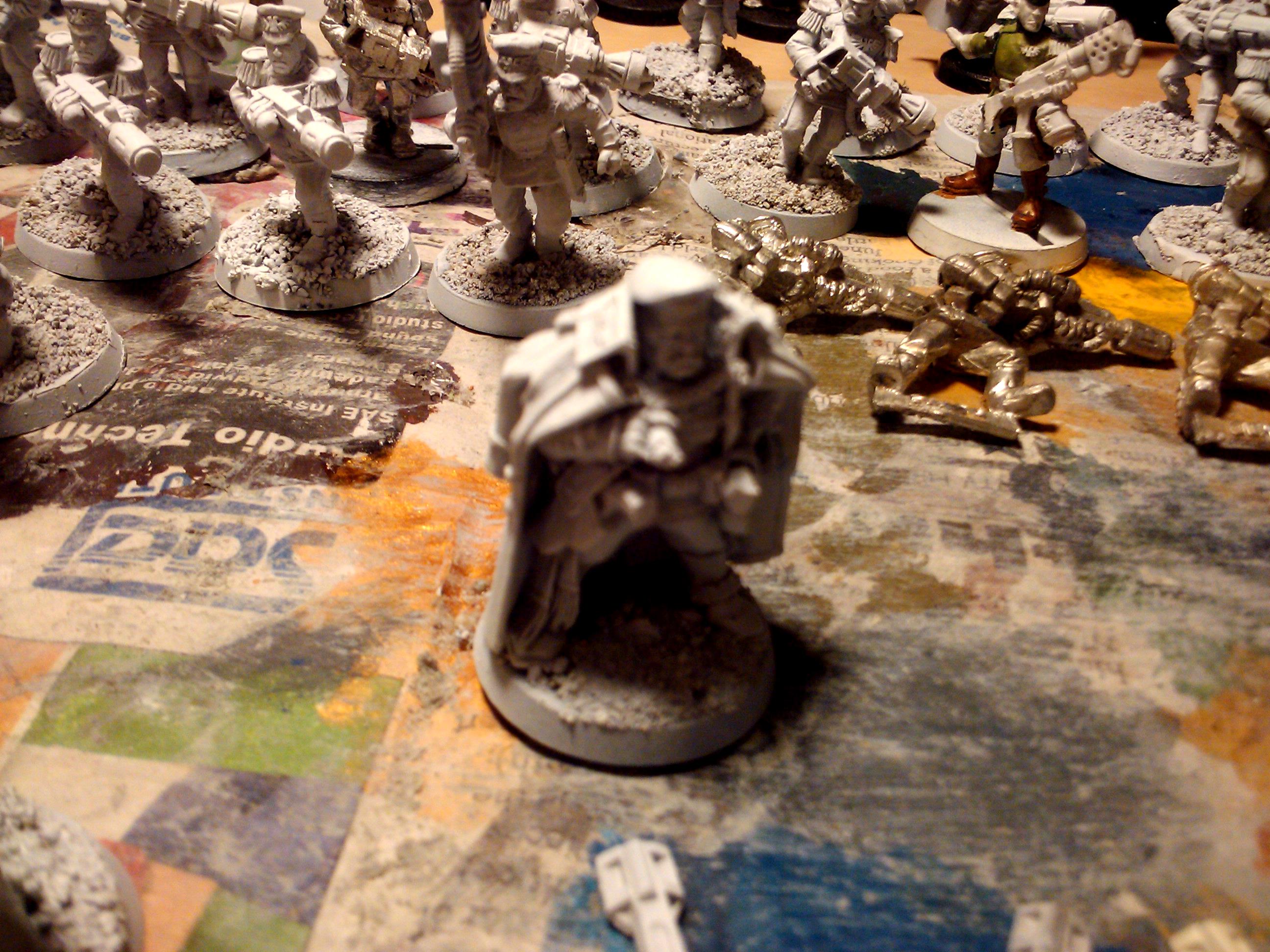 Conversion, Imperial Guard, Mordian Iron Guard, Paint Scheme, Warhammer 40,000