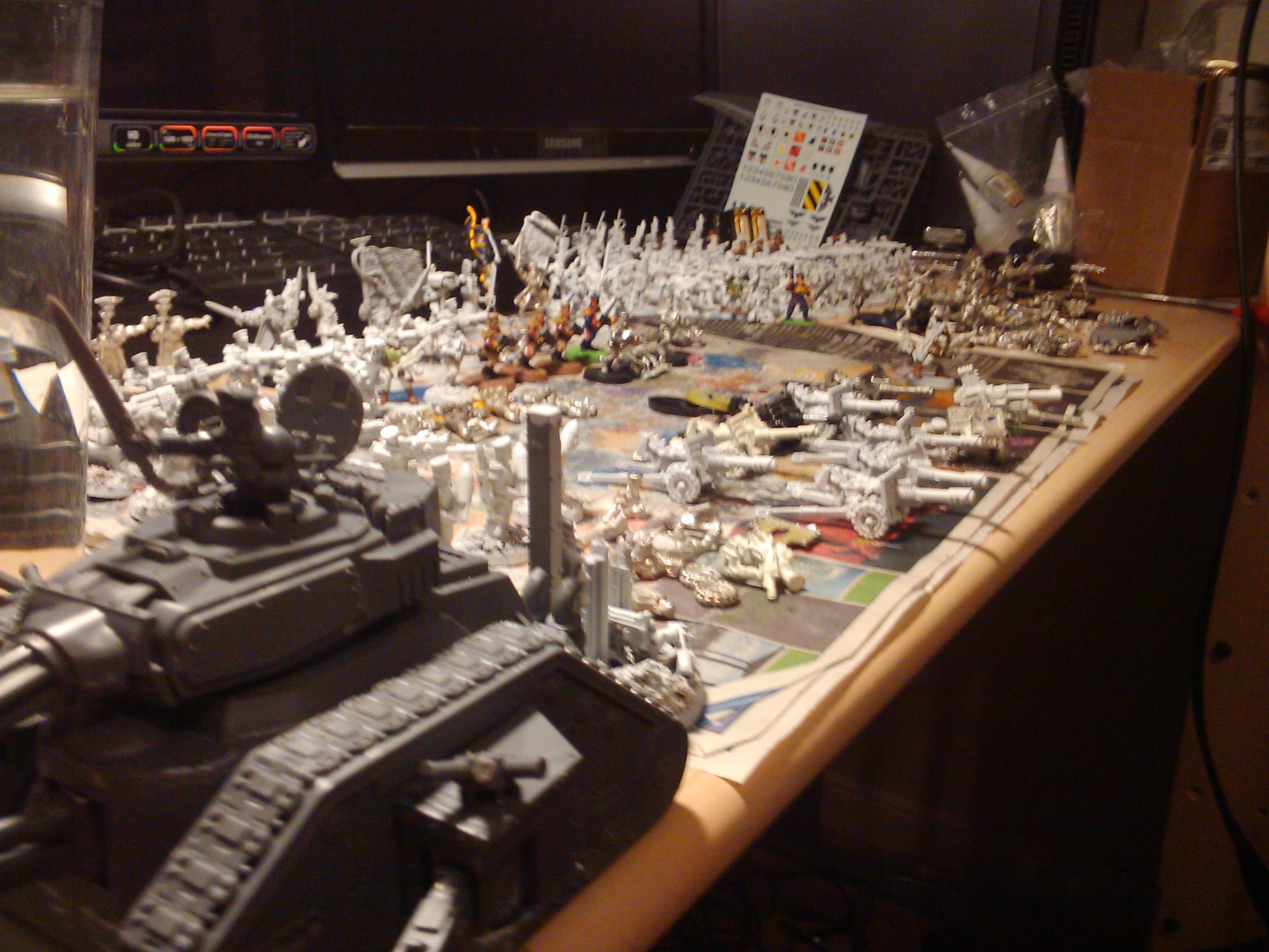 Conversion, Imperial Guard, Mordian Iron Guard, Paint Scheme, Warhammer 40,000