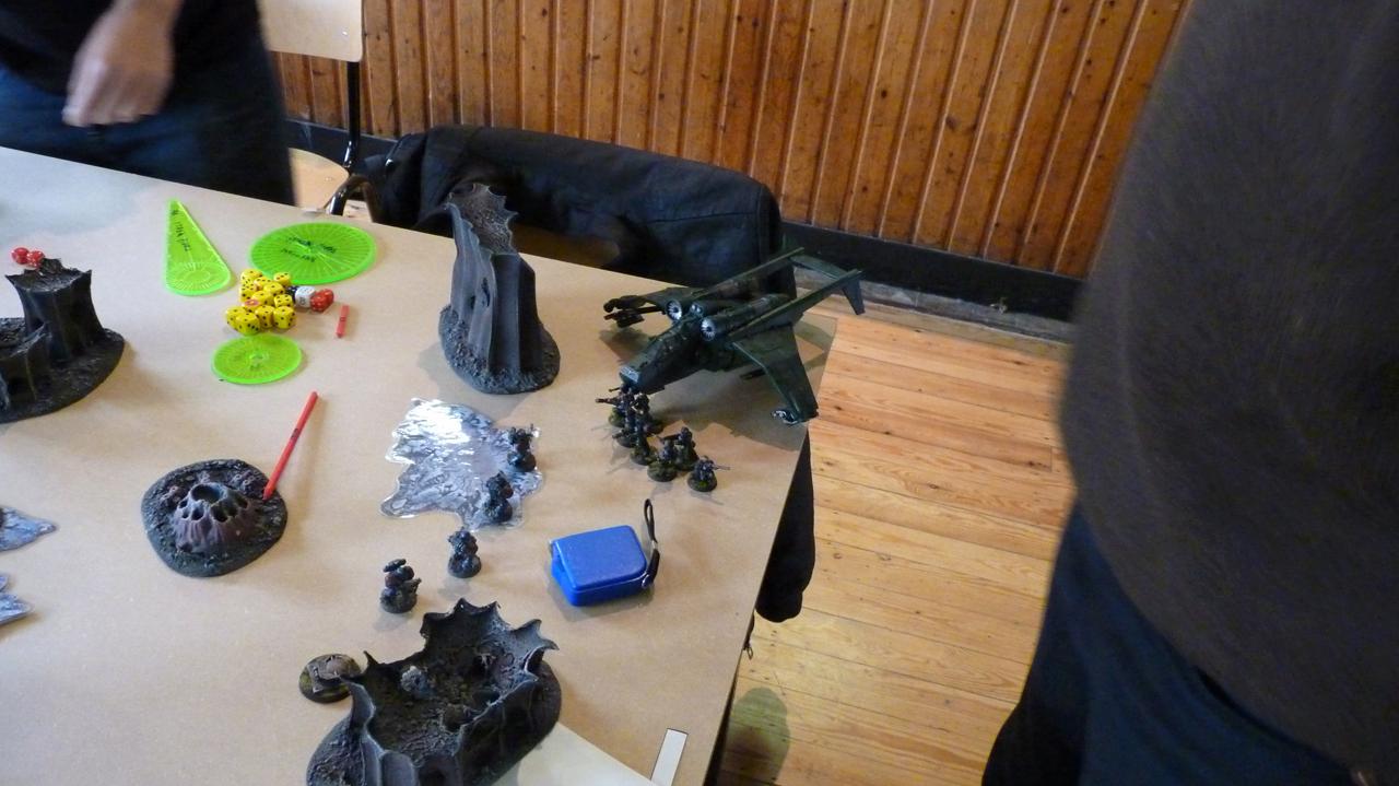 Battle 1, Battle Report, Insurrection 2011, Warhammer 40,000