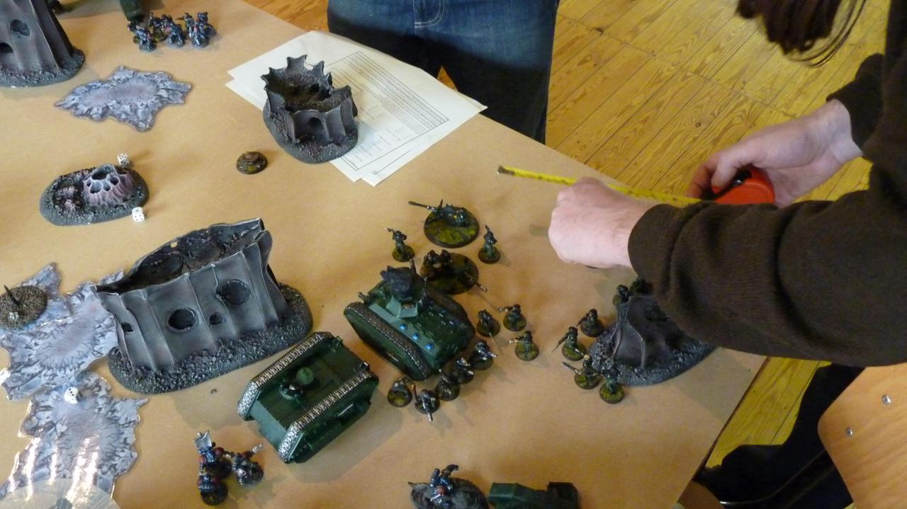 Battle 1, Battle Report, Insurrection 2011, Warhammer 40,000