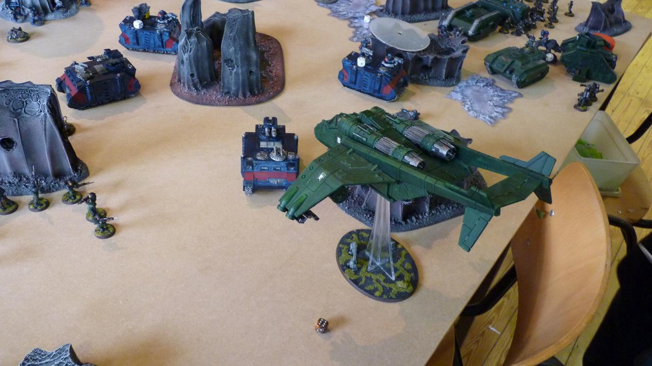 Battle 1, Battle Report, Insurrection 2011, Warhammer 40,000