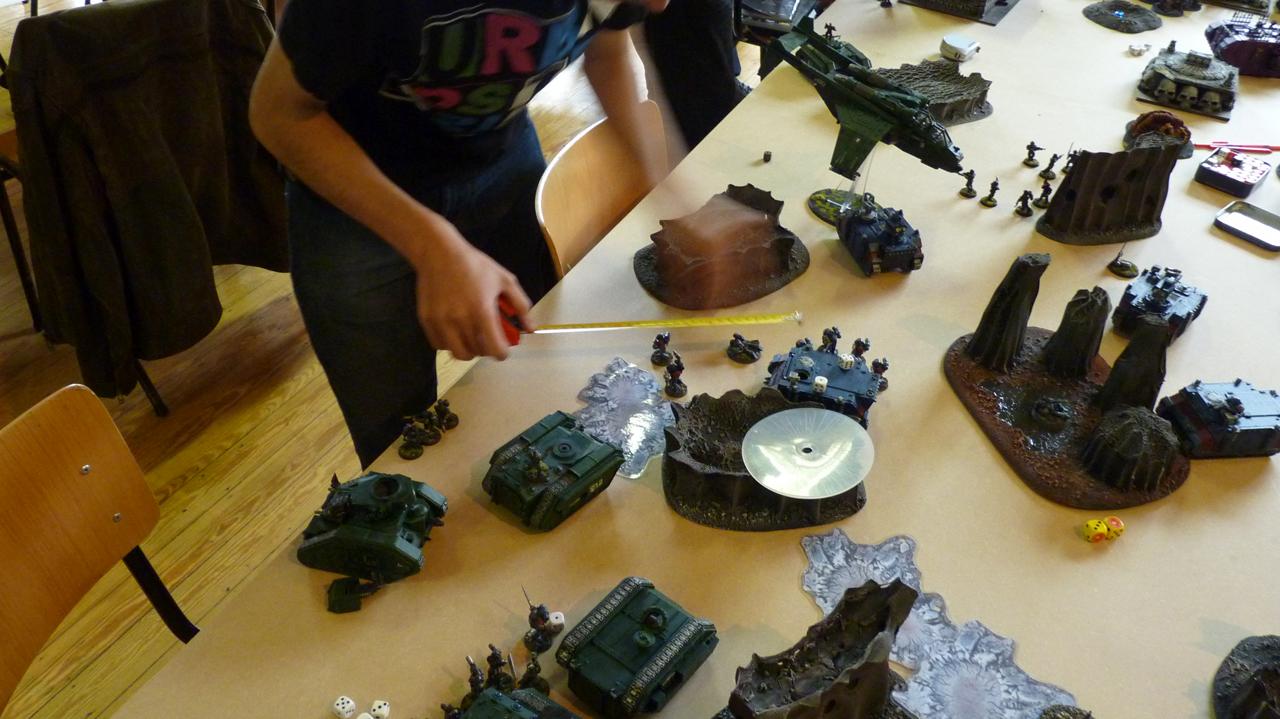 Battle 1, Battle Report, Insurrection 2011, Warhammer 40,000