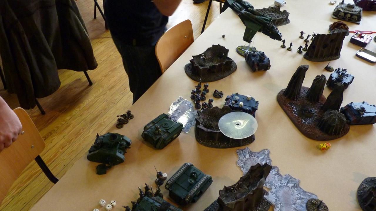 Battle 1, Battle Report, Insurrection 2011, Warhammer 40,000