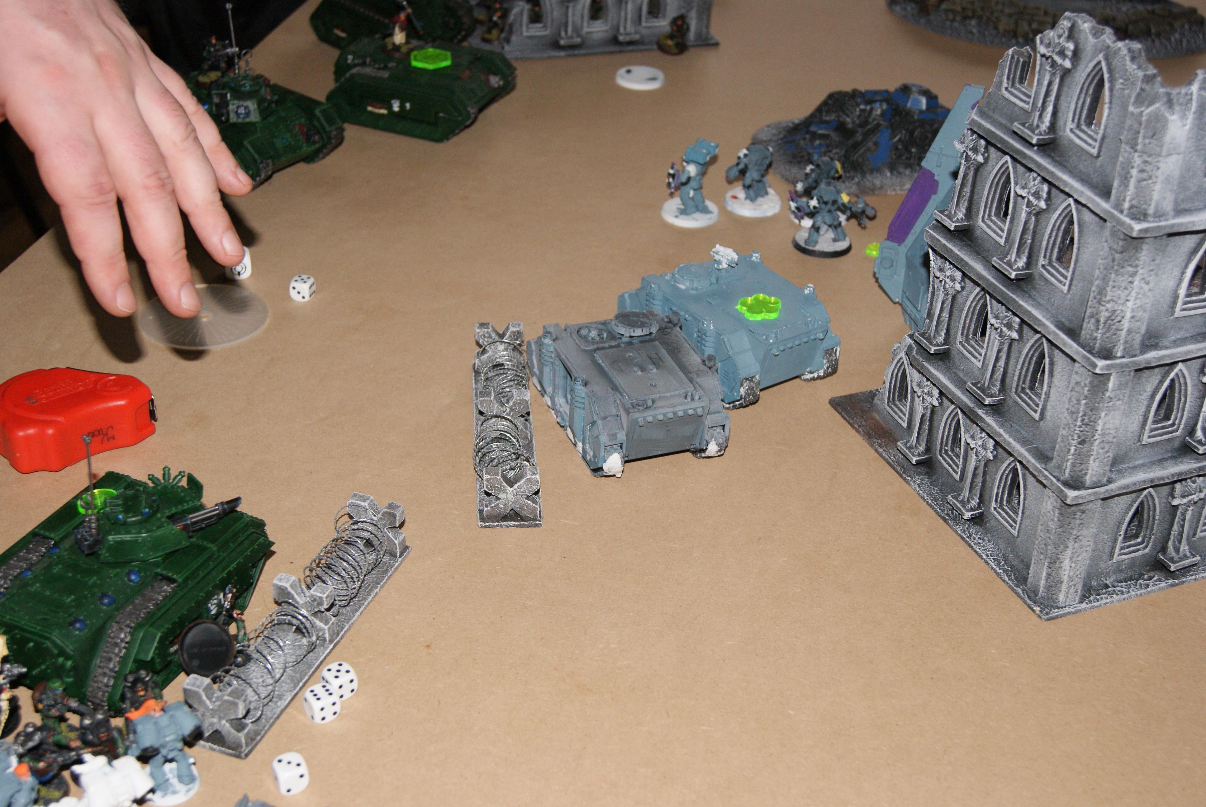 Battle 2, Battle Report, Insurrection 2011, Warhammer 40,000