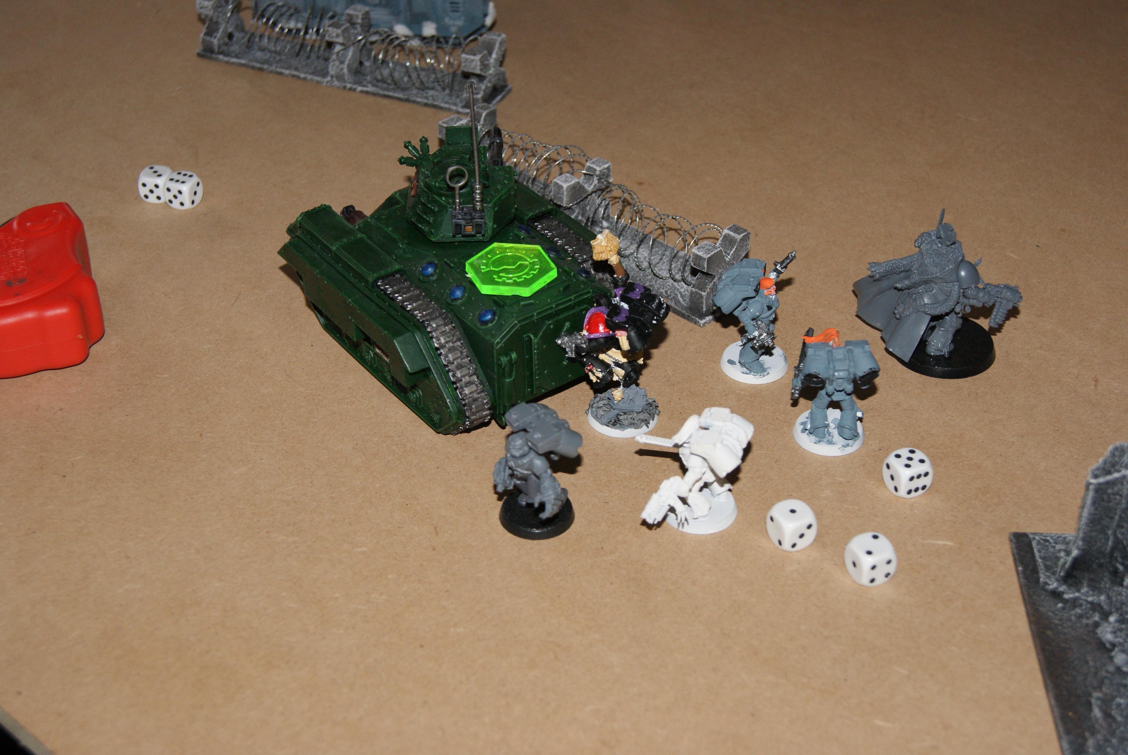 Battle 2, Battle Report, Insurrection 2011, Warhammer 40,000