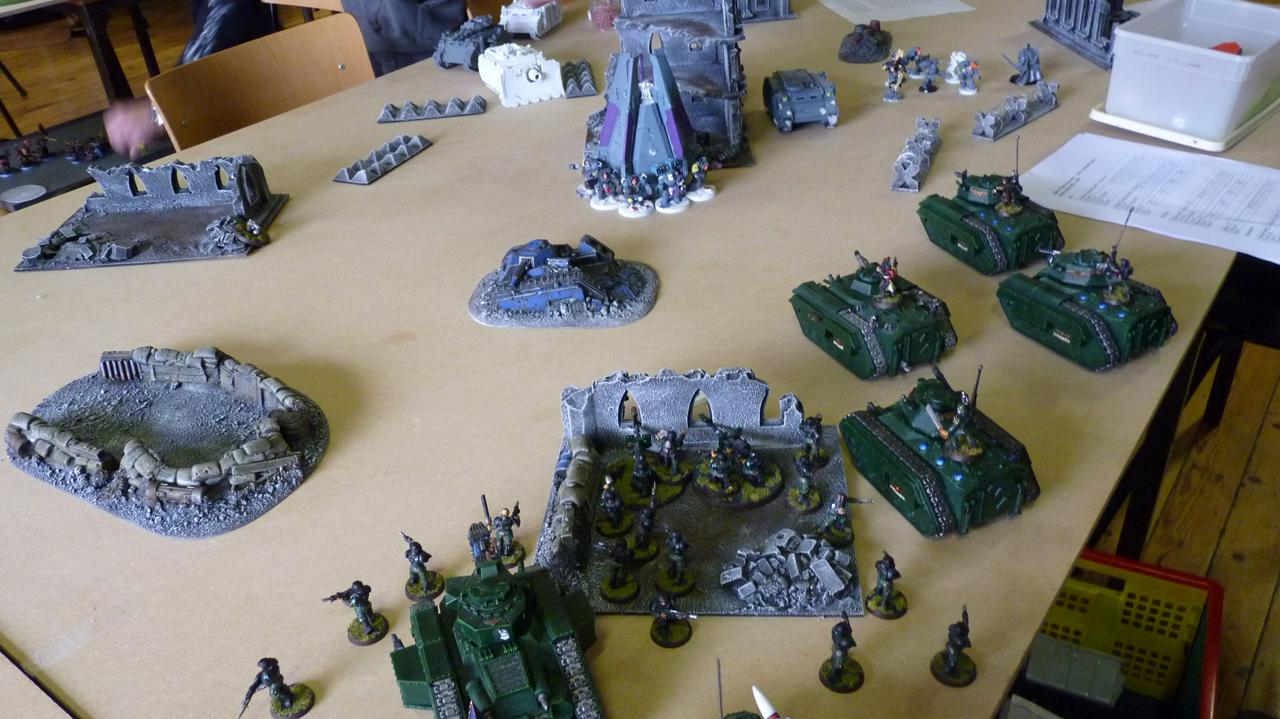 Battle 2, Battle Report, Insurrection 2011, Warhammer 40,000