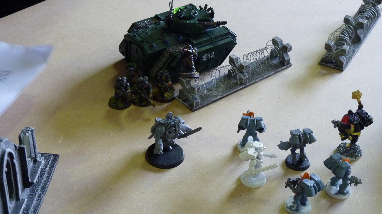 Battle 2, Battle Report, Insurrection 2011, Warhammer 40,000