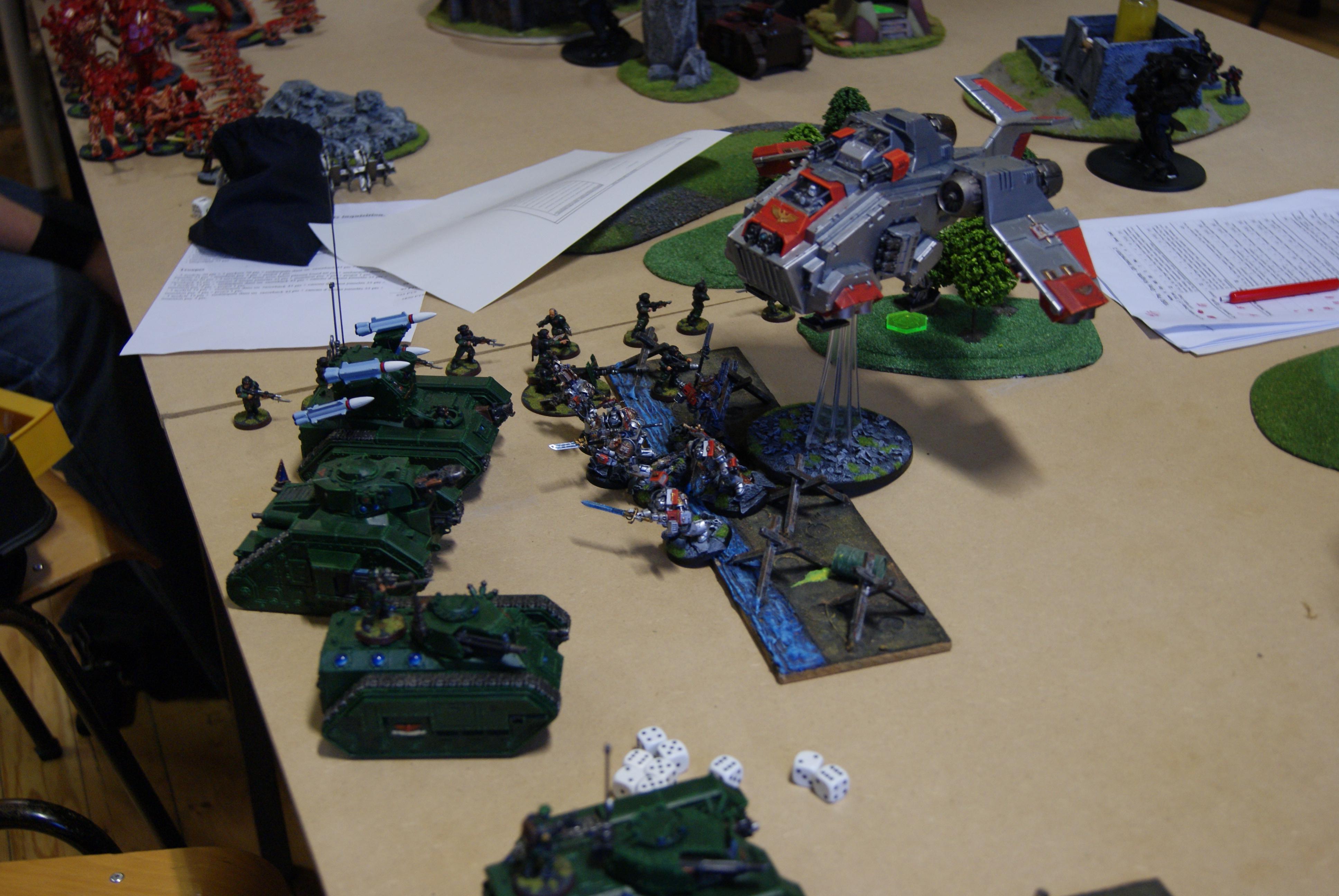 Battle 3, Battle Report, Insurrection 2011, Warhammer 40,000