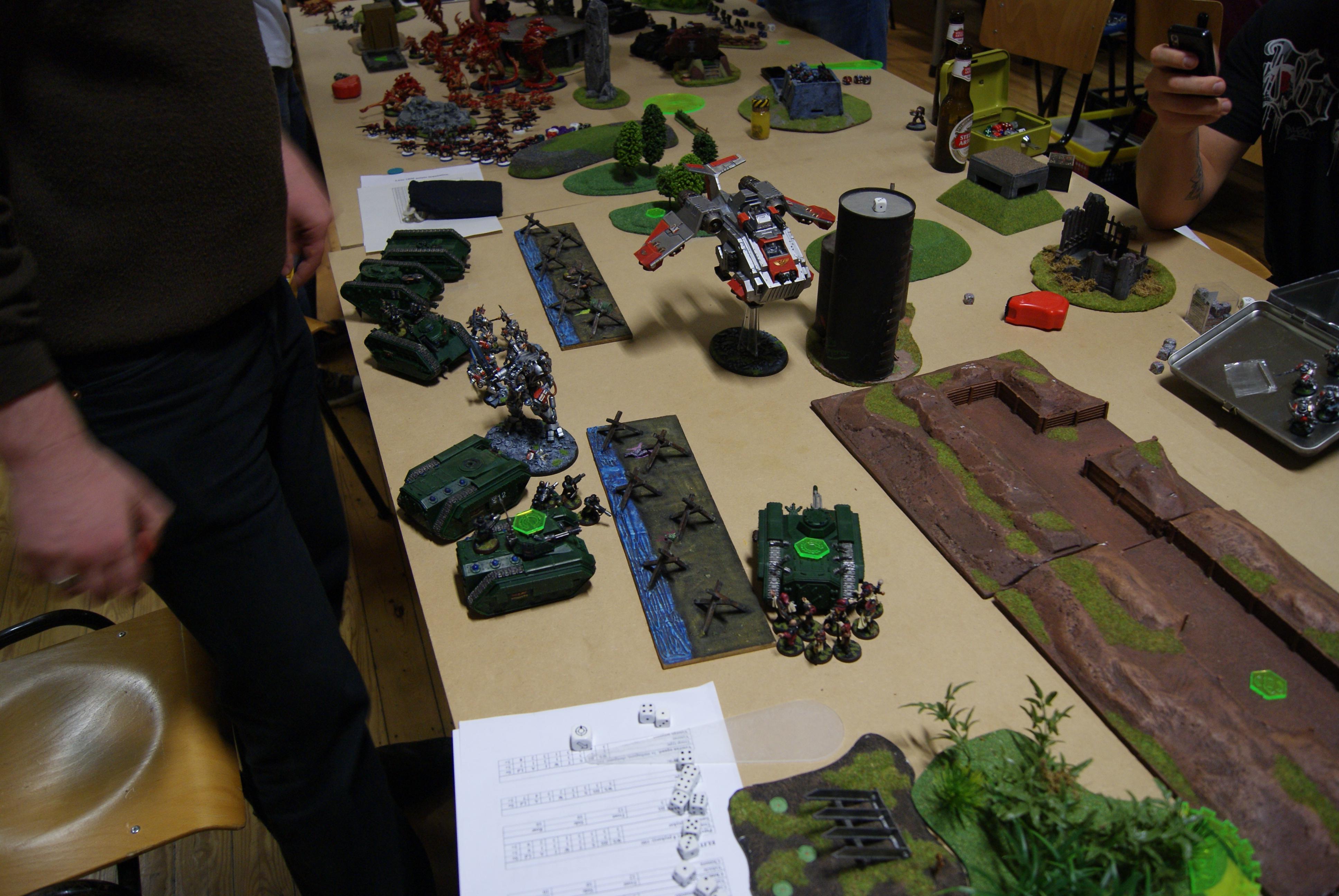 Battle 3, Battle Report, Insurrection 2011, Warhammer 40,000