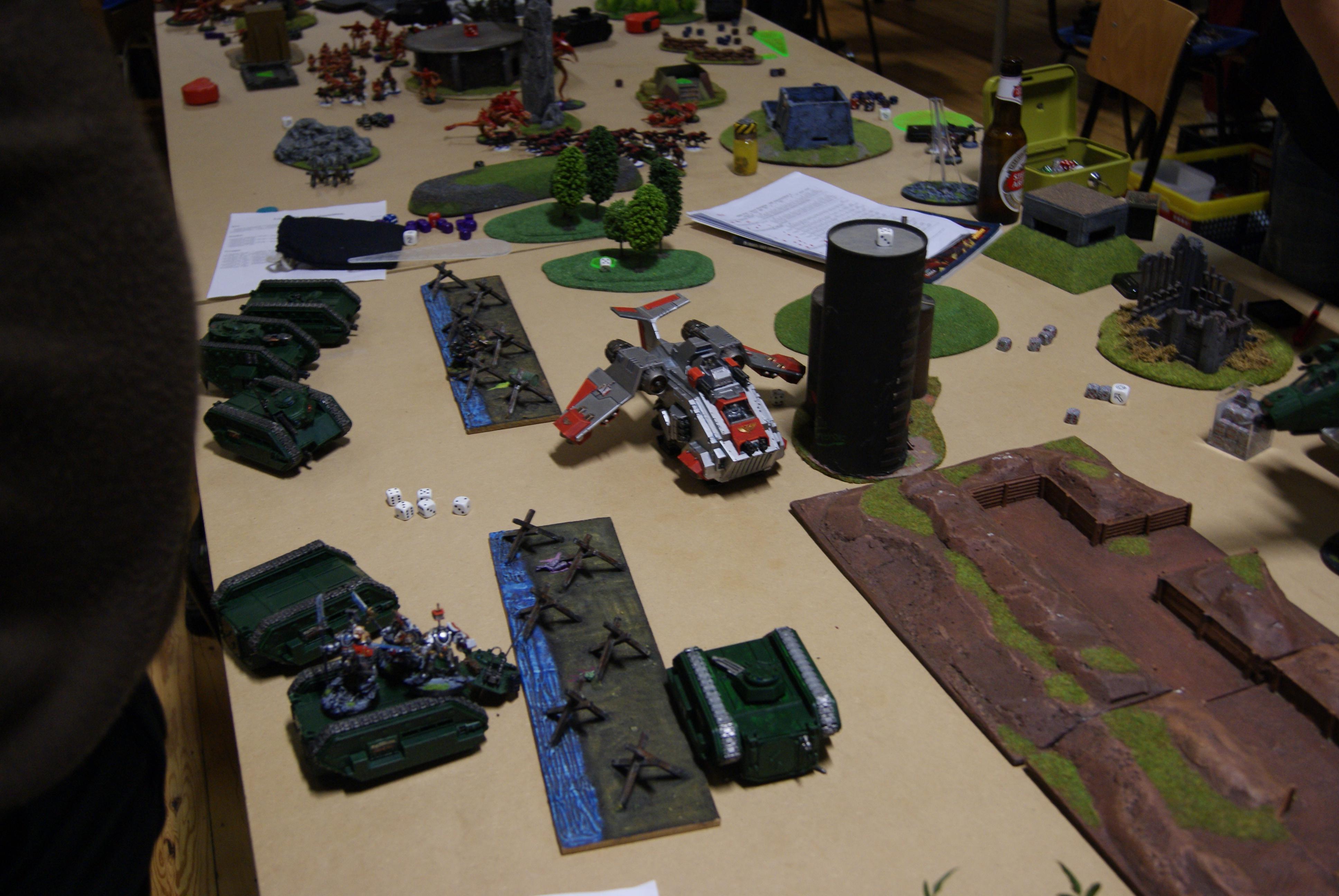 Battle 3, Battle Report, Insurrection 2011, Warhammer 40,000