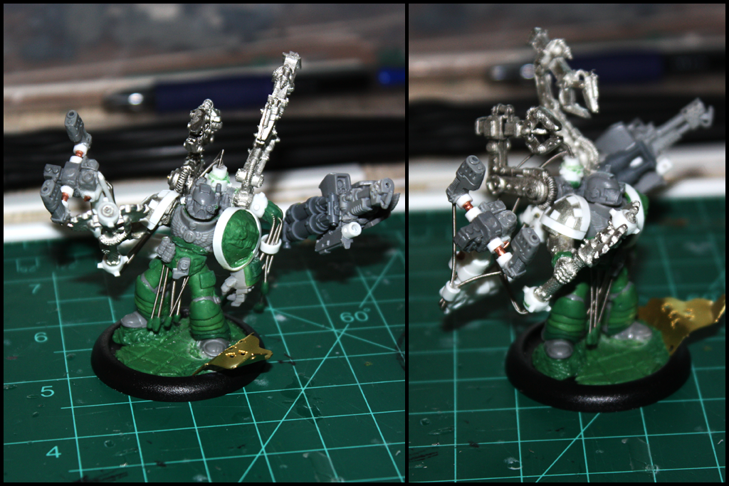 Inquisition, Servo Harness, Techmarine, Work In Progress