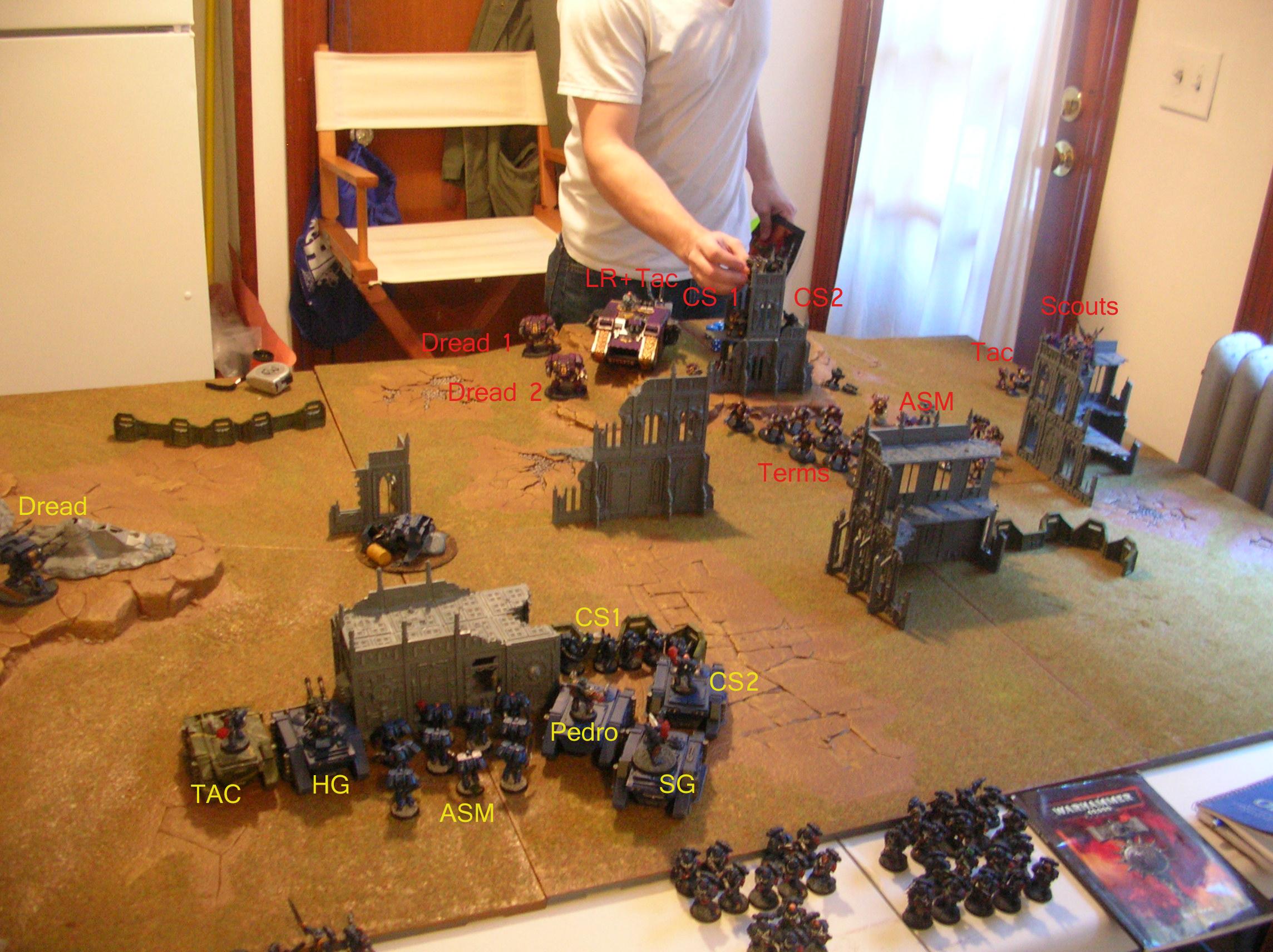 Battle Report, Crimson, Crimson Fists, Fists, Space Marines