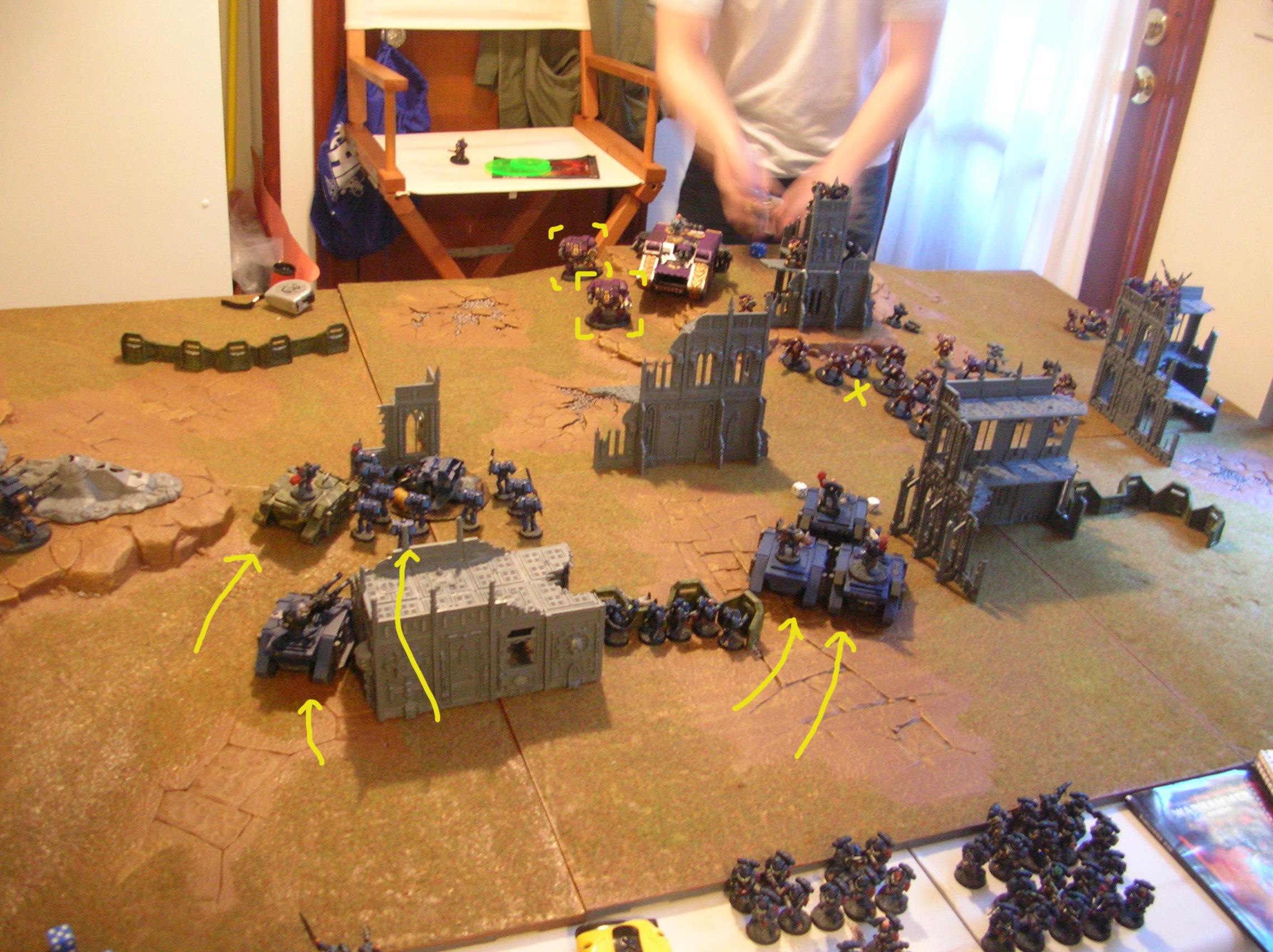 Battle Report, Crimson, Crimson Fists, Fists, Space Marines