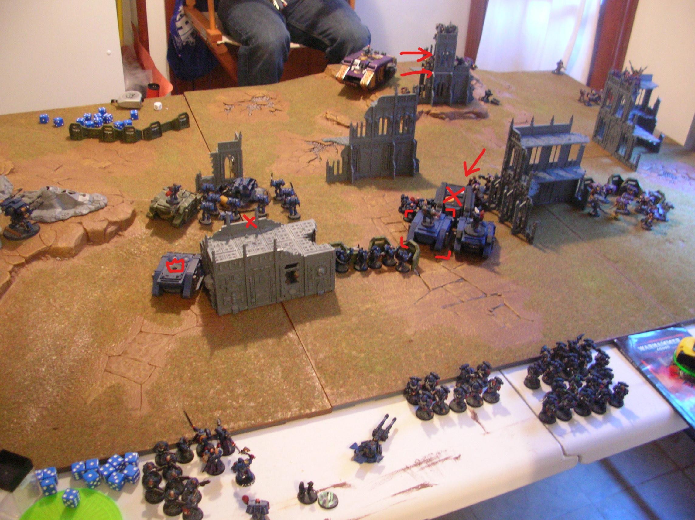 Battle Report, Crimson, Crimson Fists, Fists, Space Marines