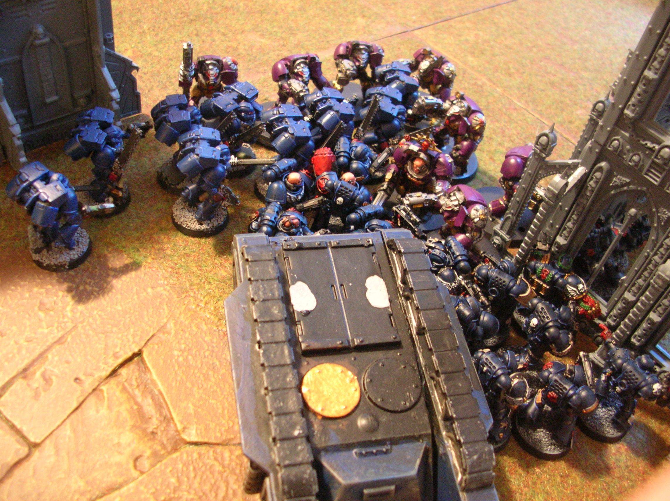 Battle Report, Crimson, Crimson Fists, Fists, Space Marines