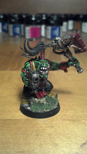 Front View Ork Boy